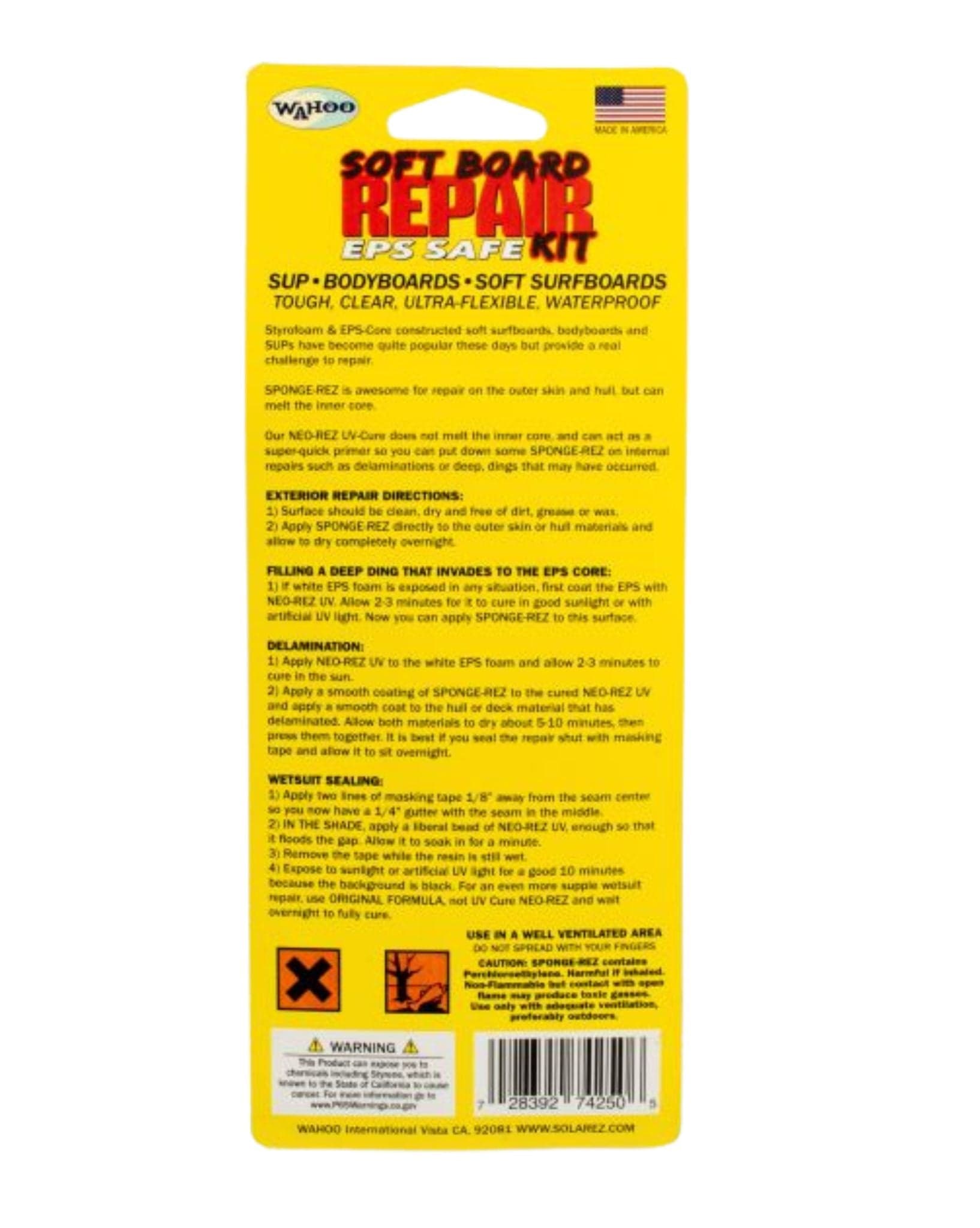 Solarez Solarez Soft Surfboard Repair Kit