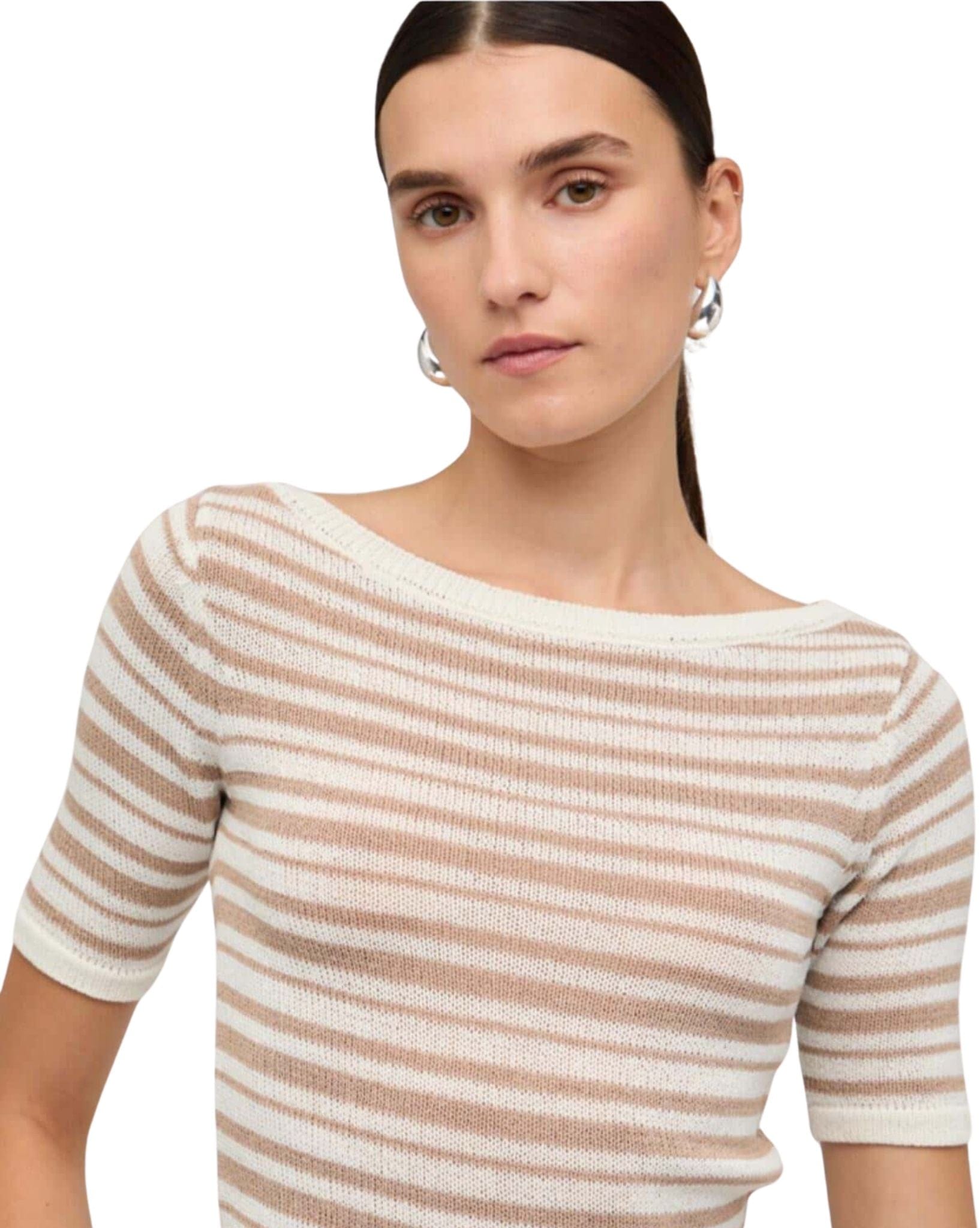 Staple the label Echo Stripe Knit Tee