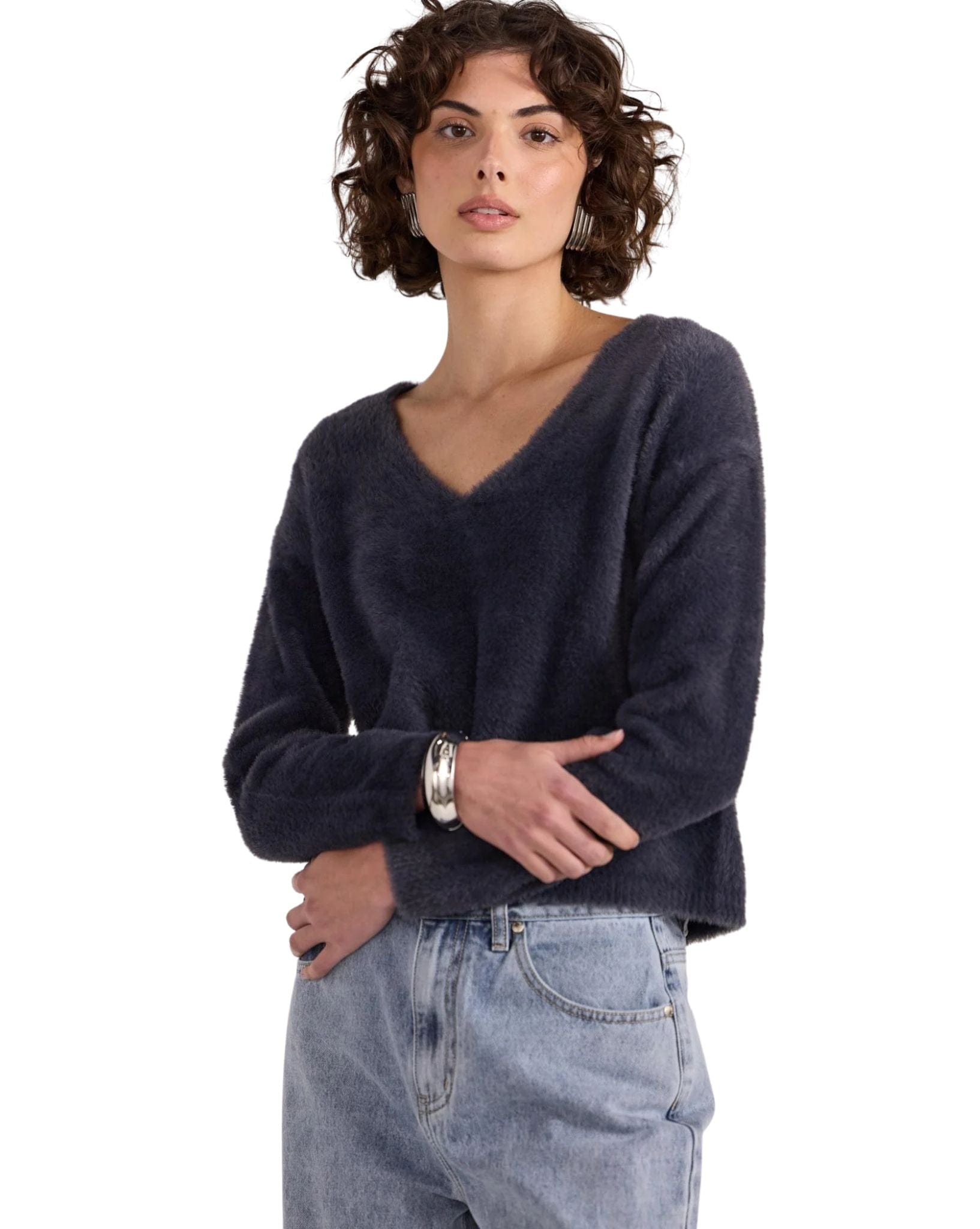 Staple the label Ember Fluffy Knit Jumper