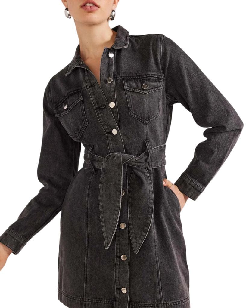 Staple the label Mason Mini Denim Dress