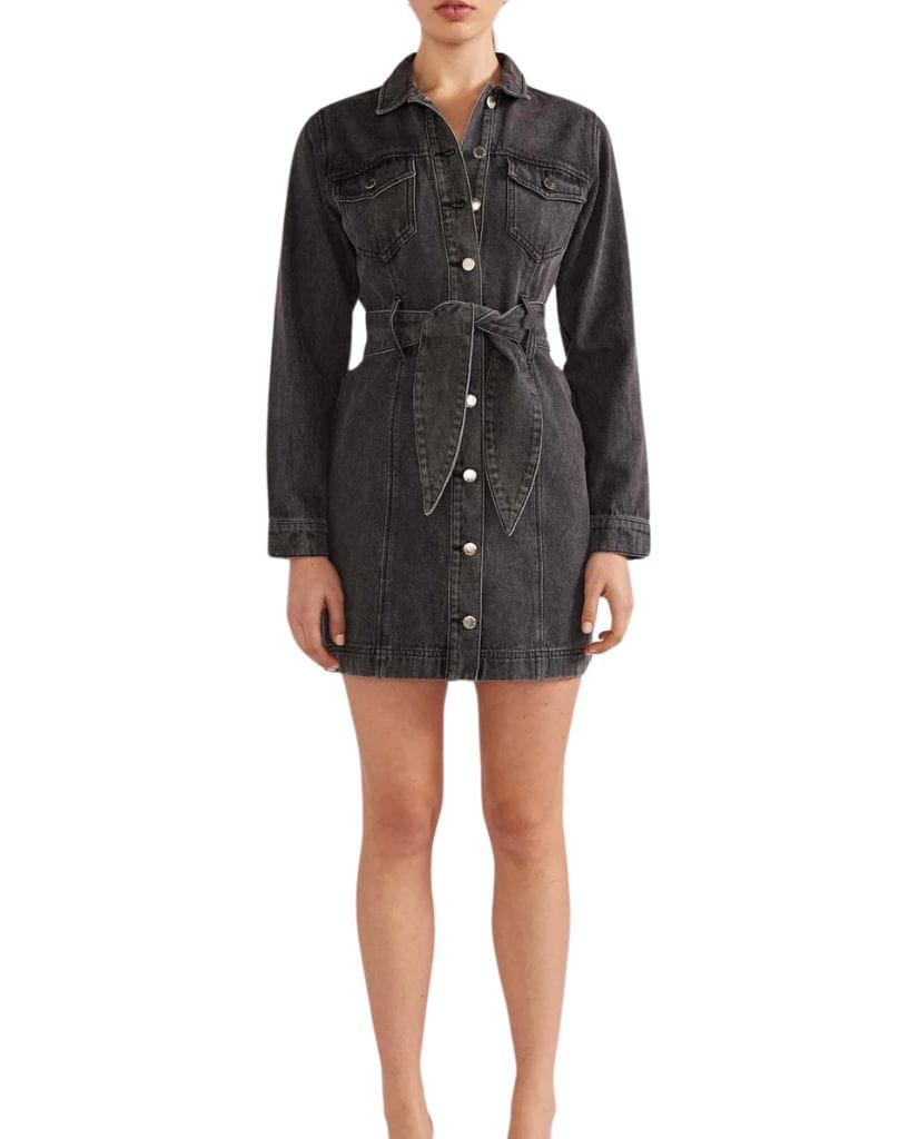 Staple the label Mason Mini Denim Dress