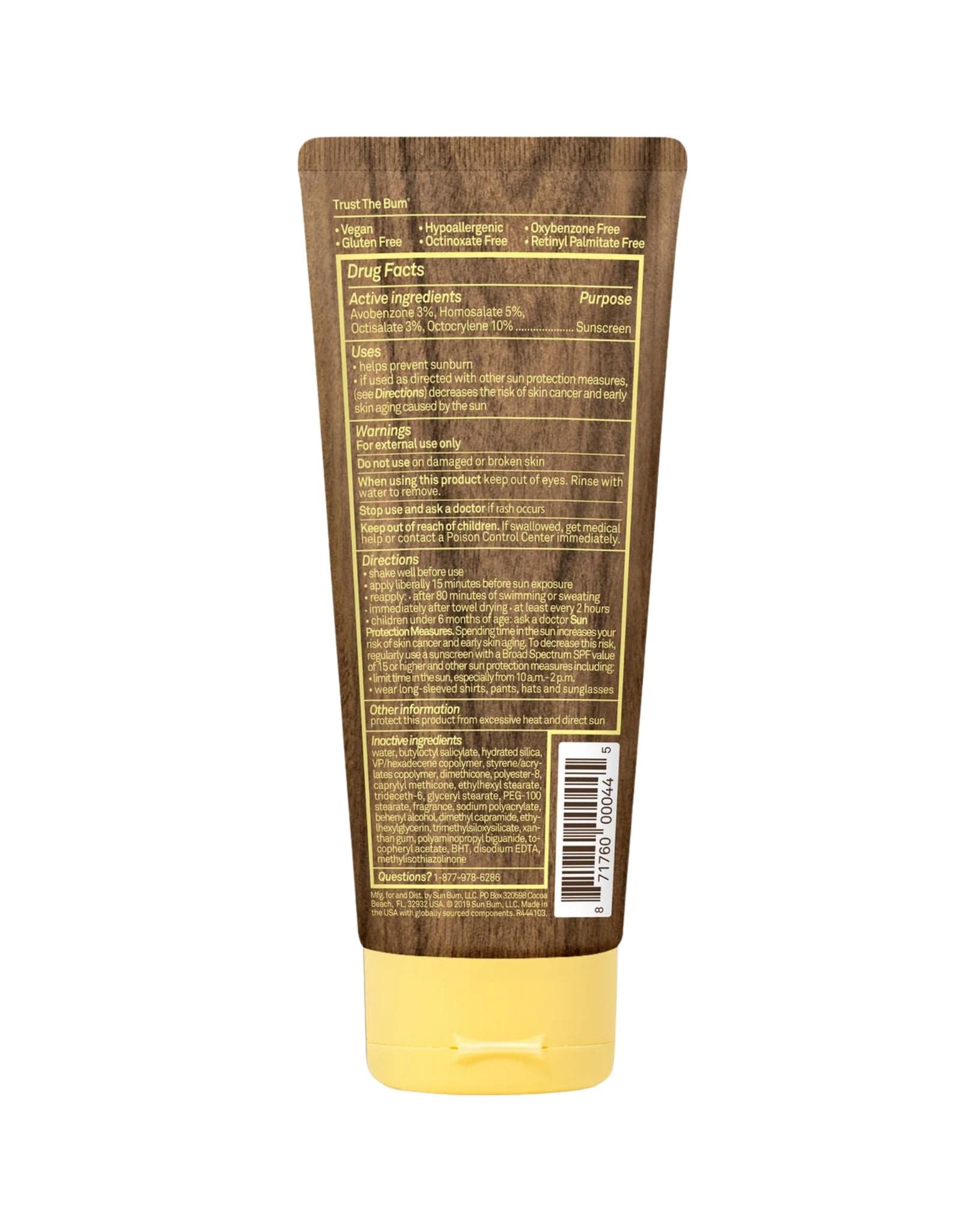 Sun Bum Sun Bum Sunscreen Lotion SPF 30 177ml Tube