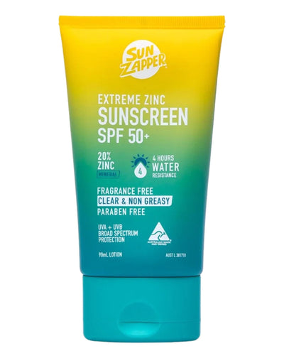Sun Zapper Extreme Zinc Clear Sunscreen SPF+50