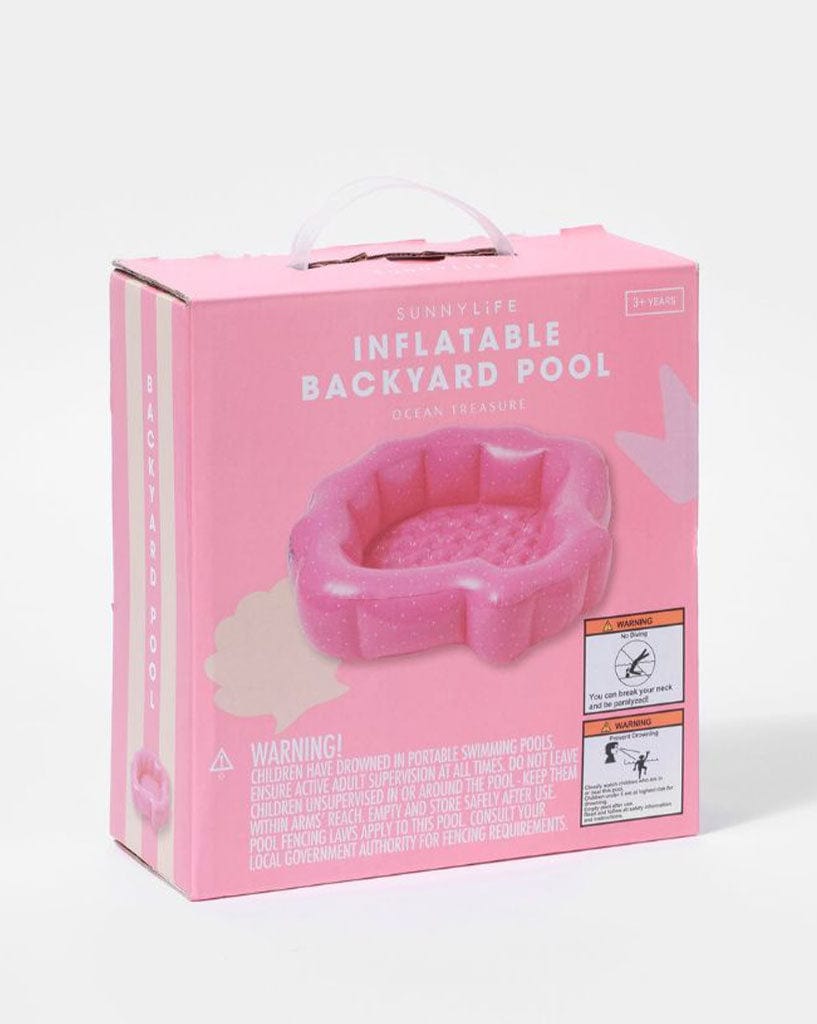 SunnyLife Inflatable Backyard Pool Ocean