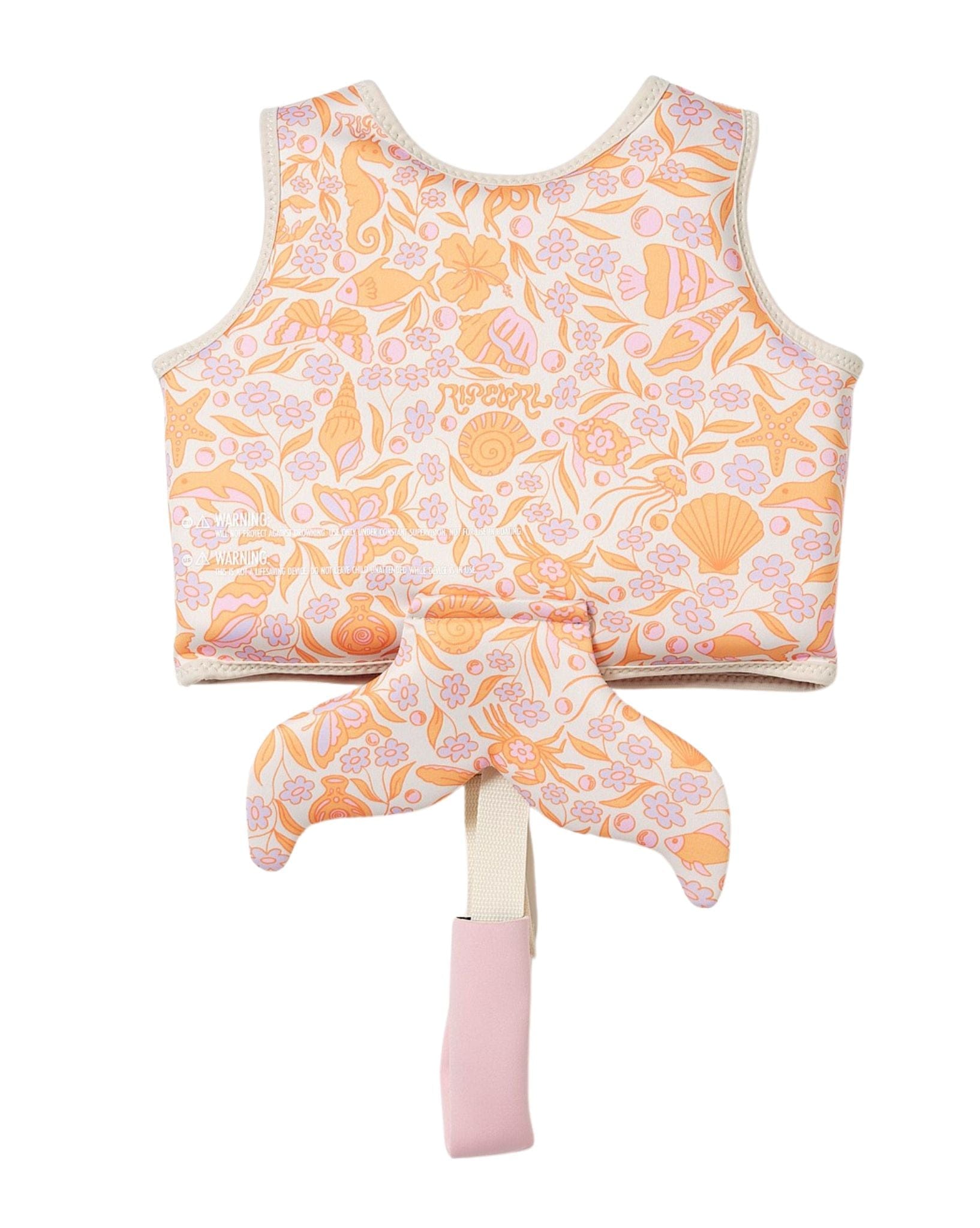 SunnyLife Kids Swim Vest 1-2 Ocean Magic Pink 3D