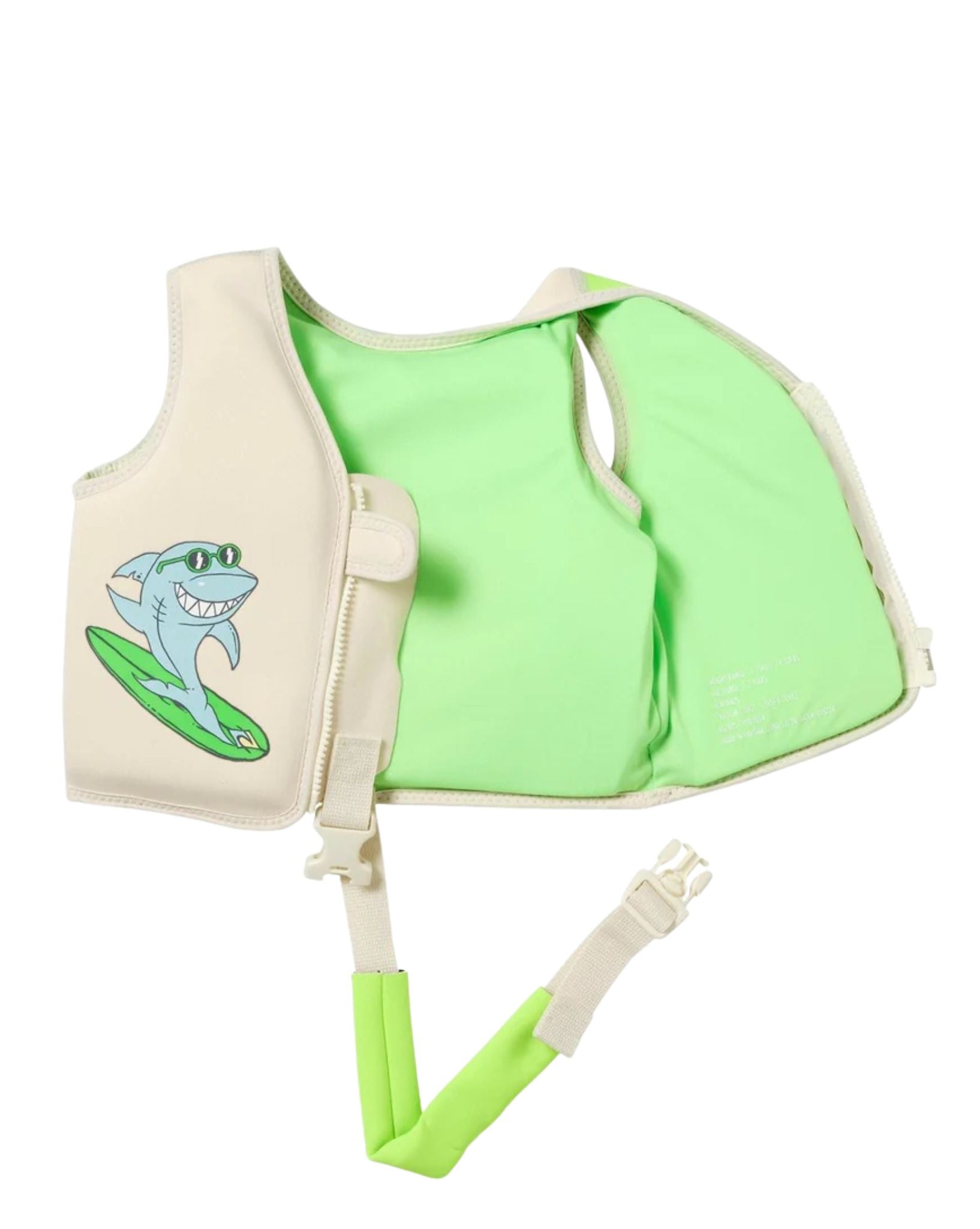 SunnyLife Kids Swim Vest 1-2 Shred Shark