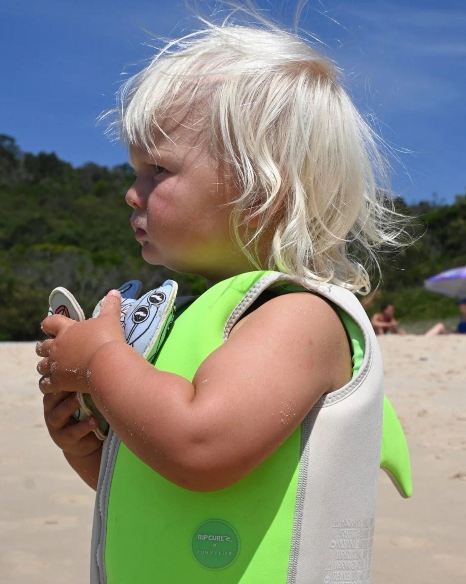 SunnyLife Kids Swim Vest 1-2 Shred Shark