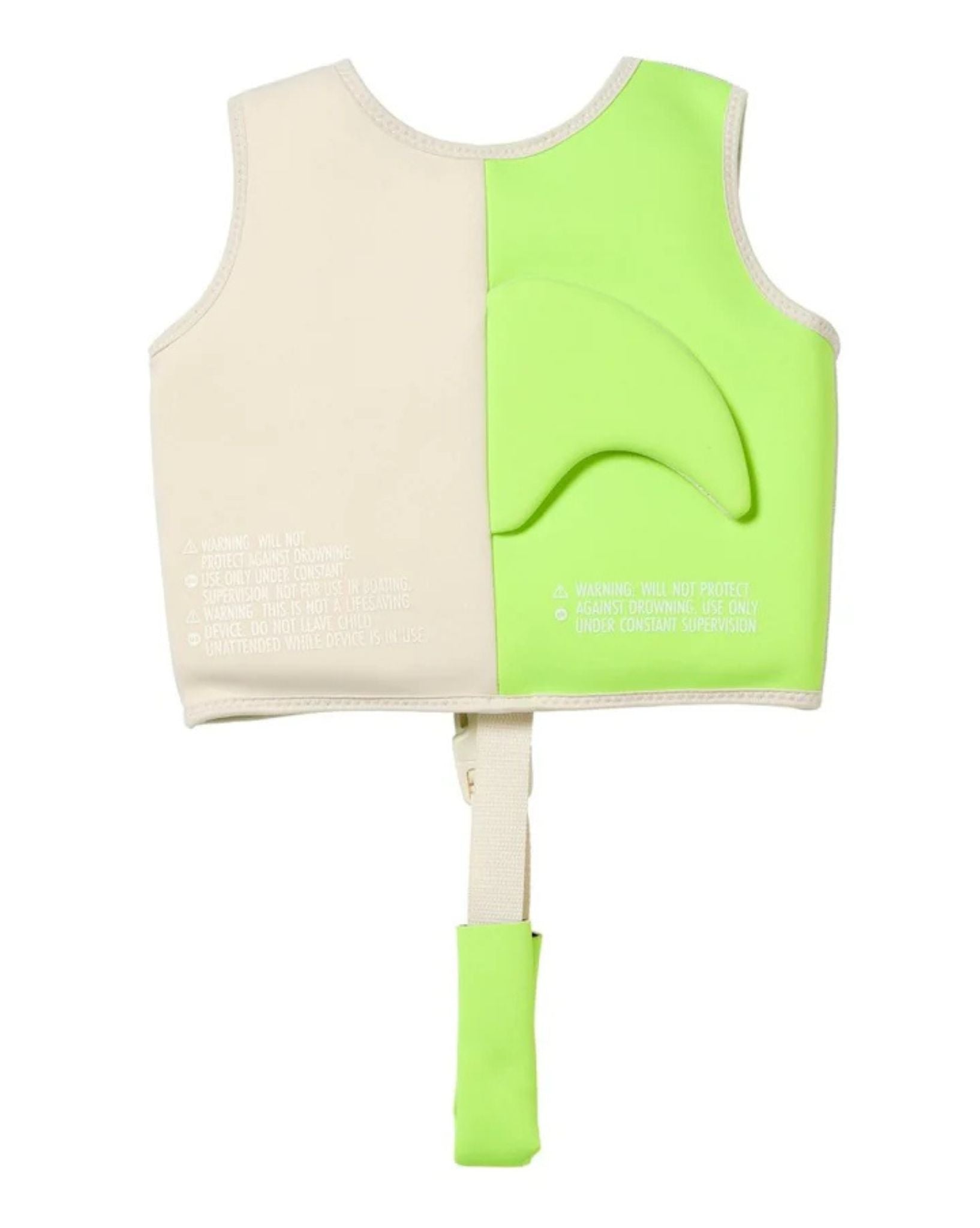 SunnyLife Kids Swim Vest 2-3 Shred Shark Green