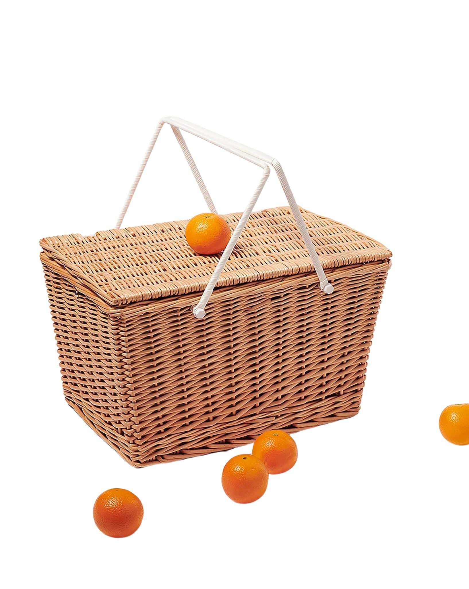 SunnyLife Large Picnic Cooler Basket Natural