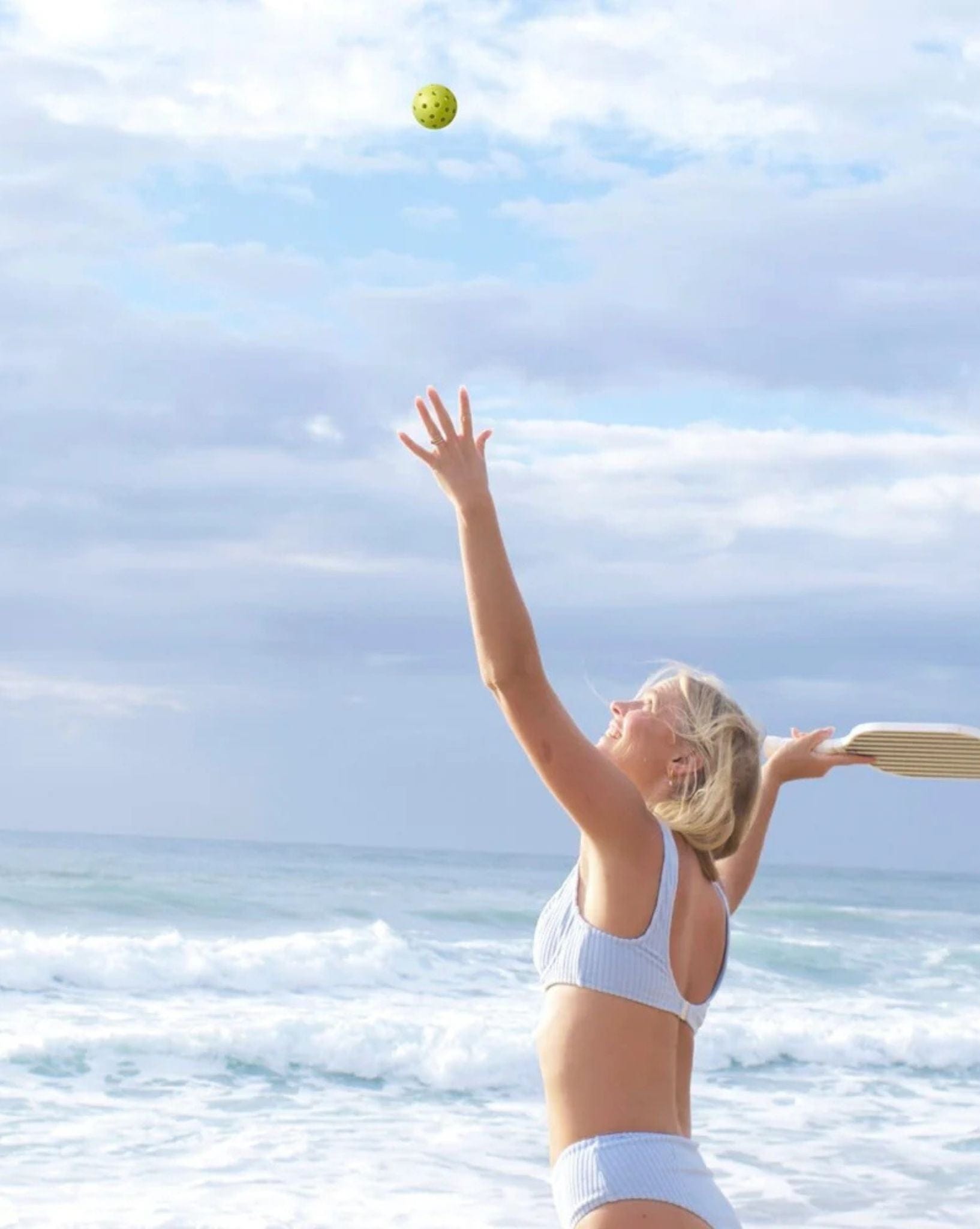 SunnyLife Pickleball Set The Vacay Olive W