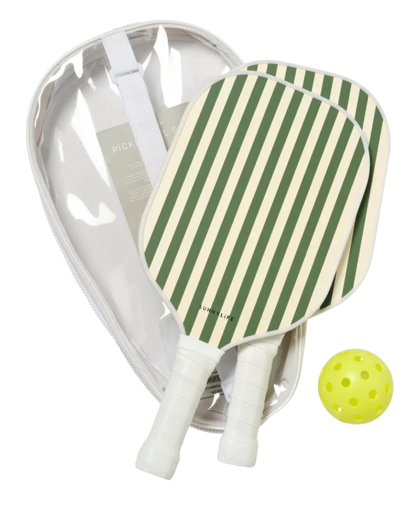 SunnyLife Pickleball Set The Vacay Olive W