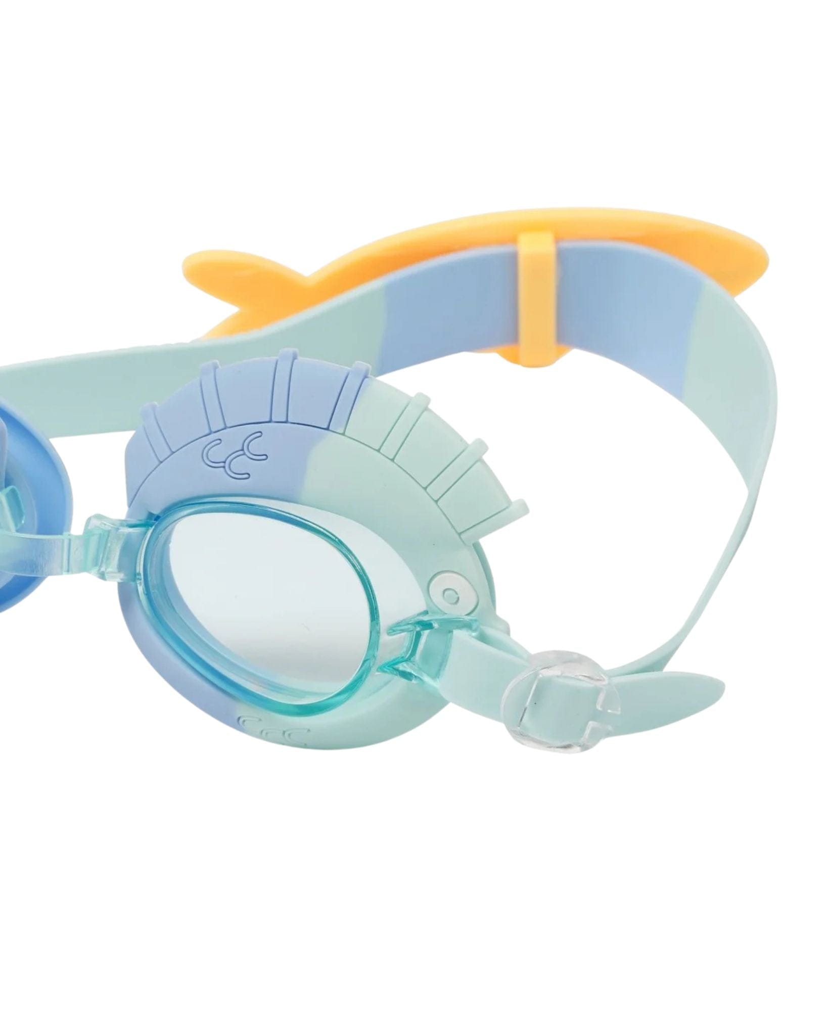 SunnyLife Salty The Shark Mini Swim Goggles Aqua
