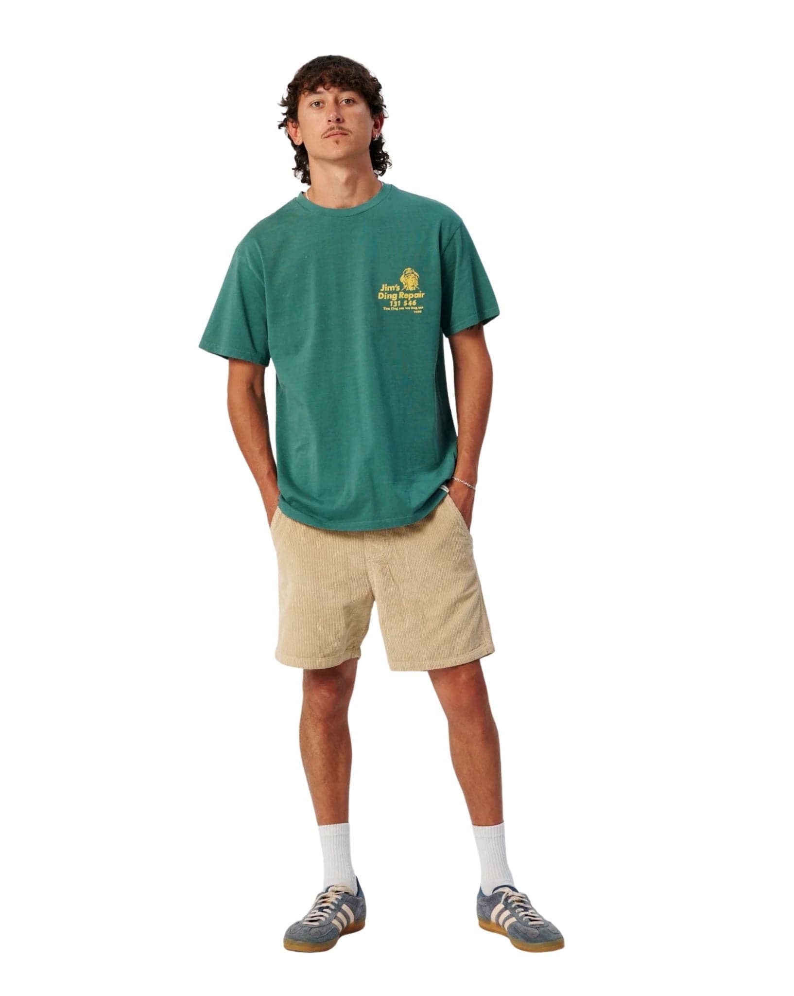 The Critical Slide Society Ding Tee Dusty Green