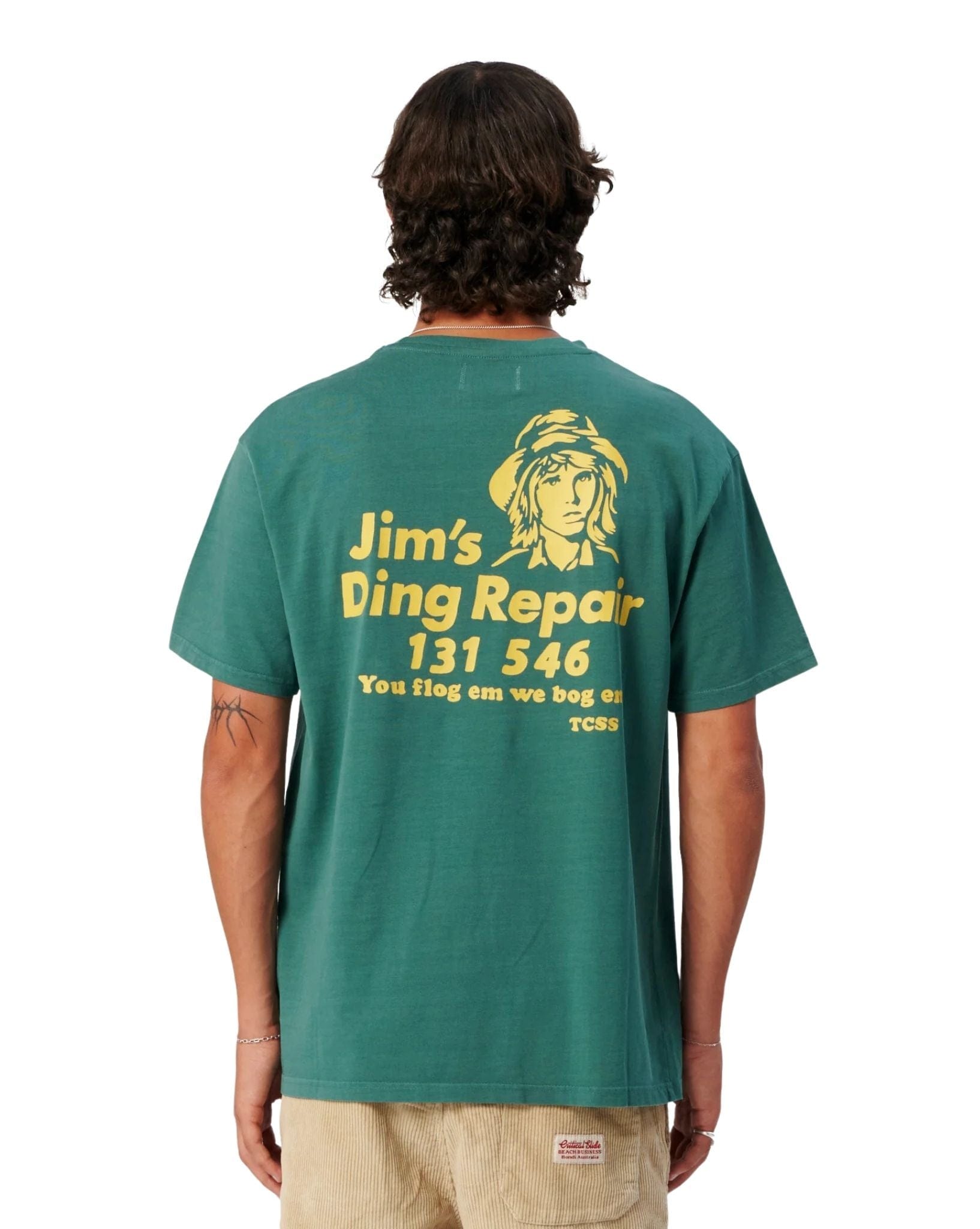 The Critical Slide Society Ding Tee Dusty Green