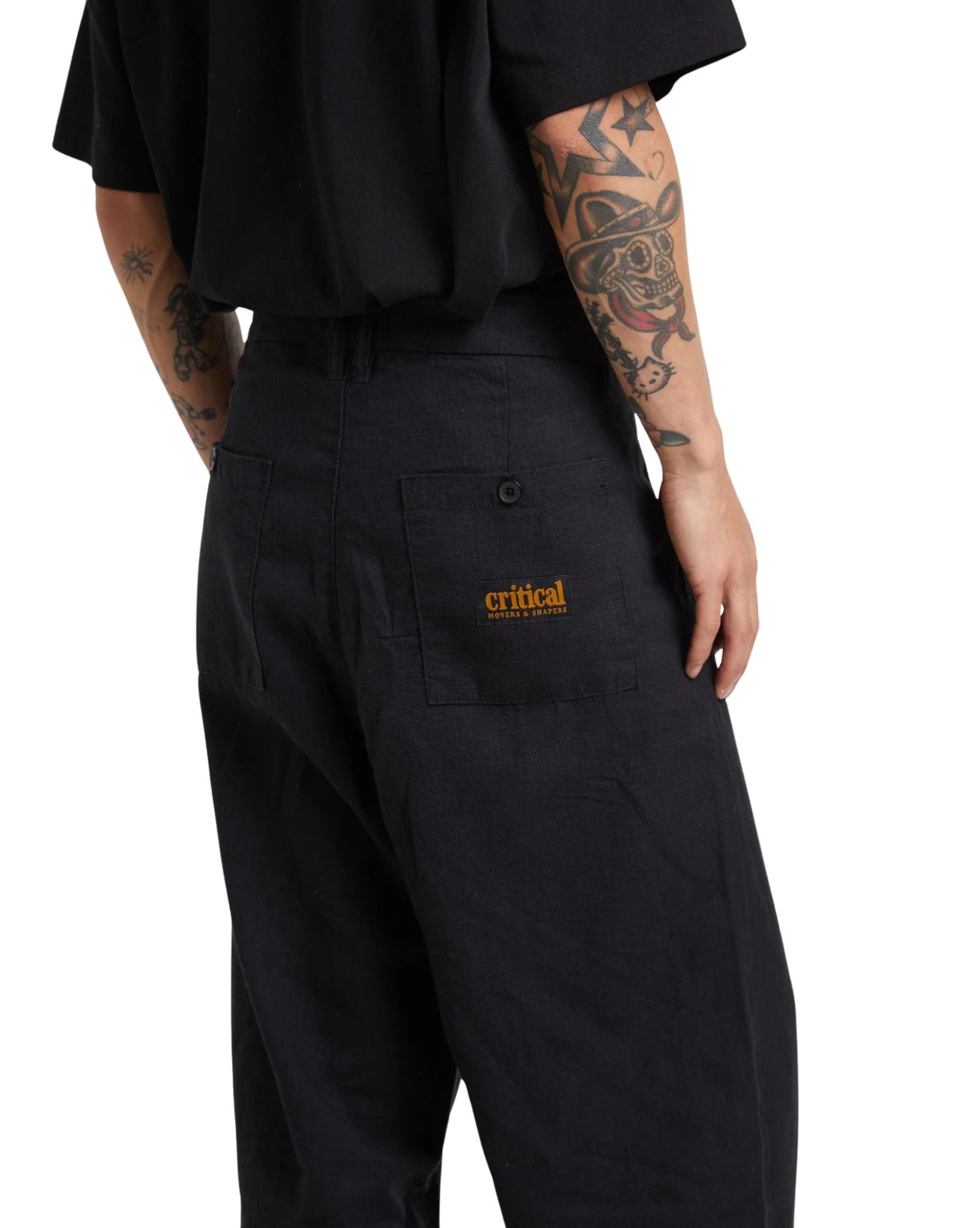 The Critical Slide Society Harro Linen Pant