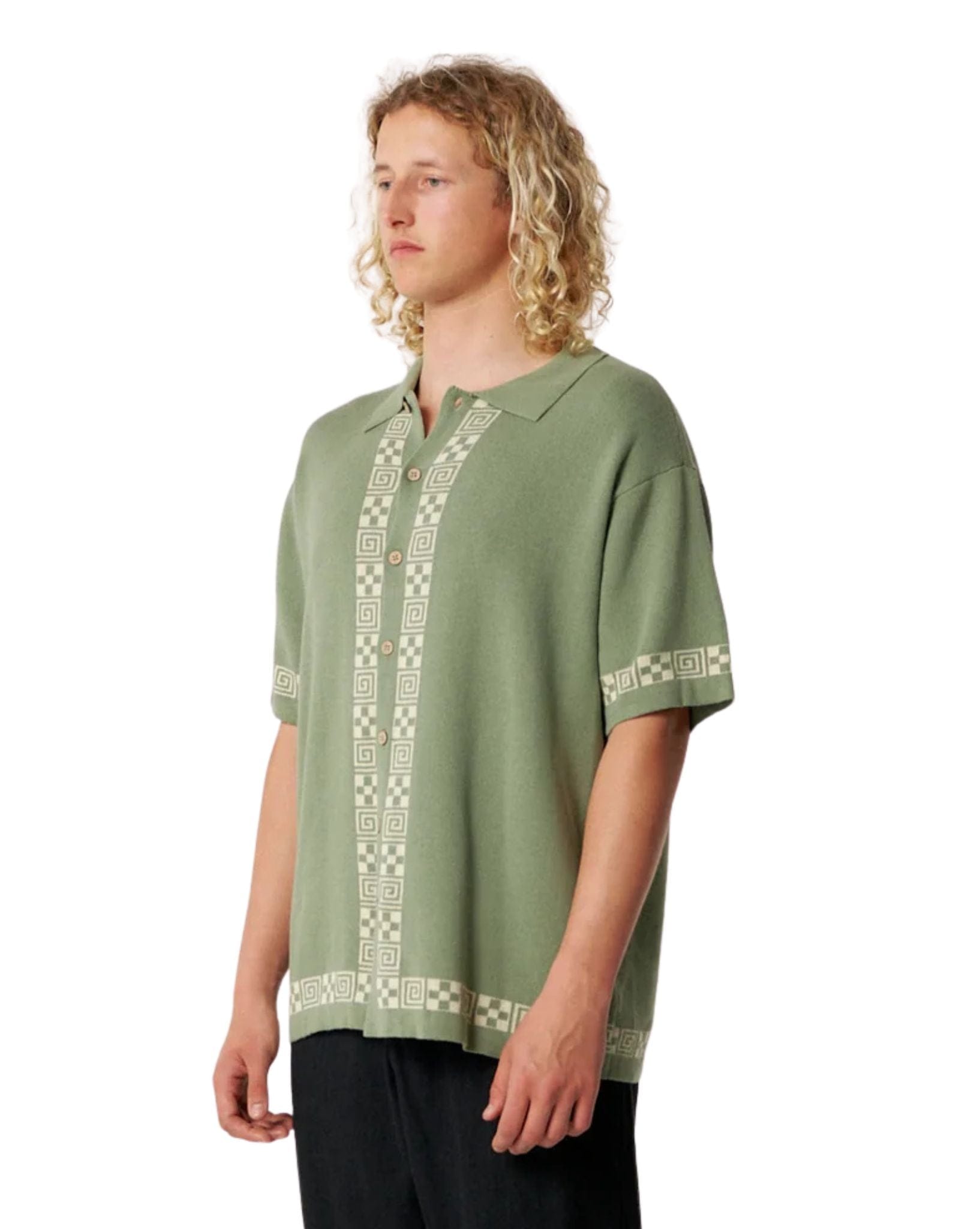 The Critical Slide Society La Concha Ss Knit Shirt