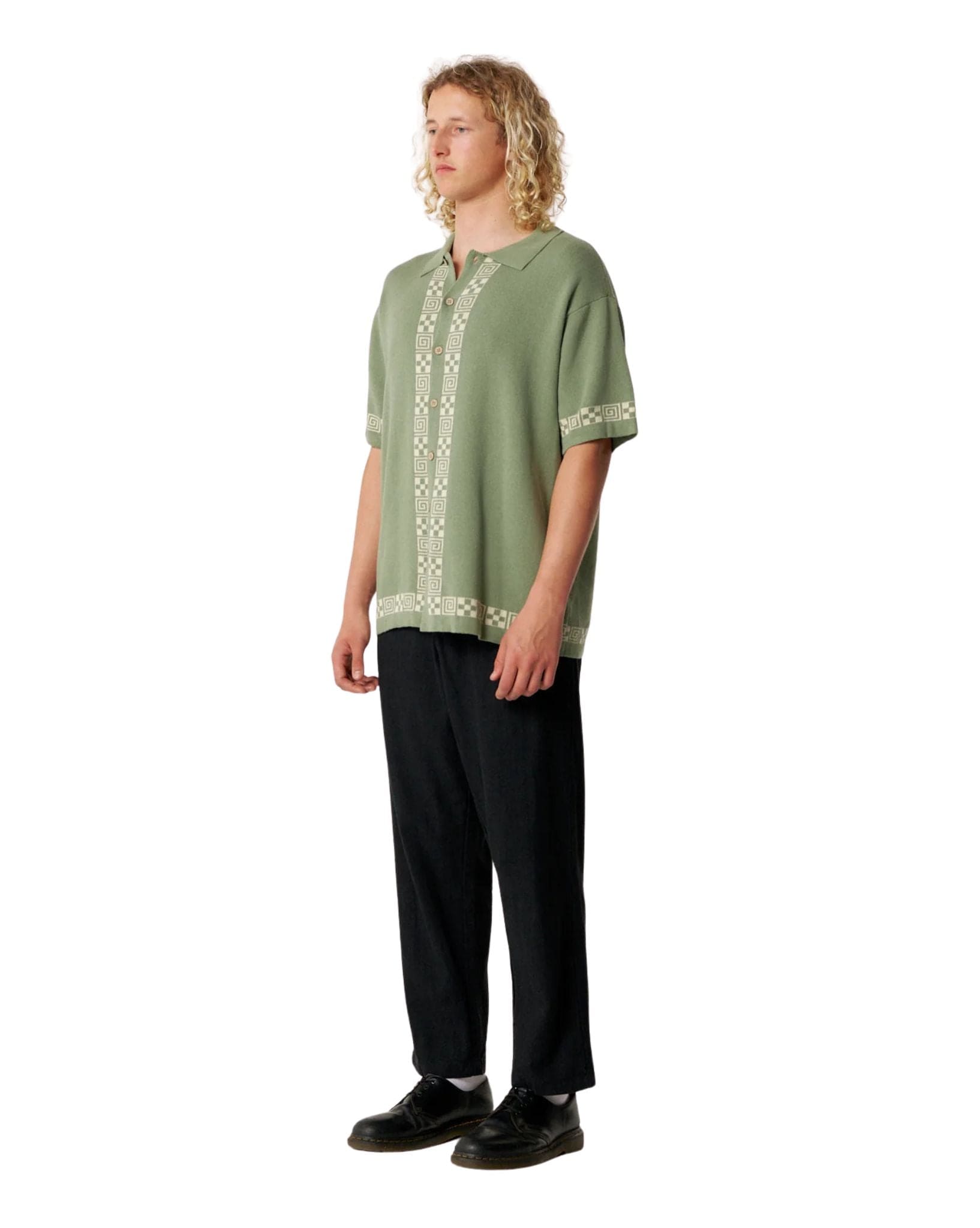 The Critical Slide Society La Concha Ss Knit Shirt