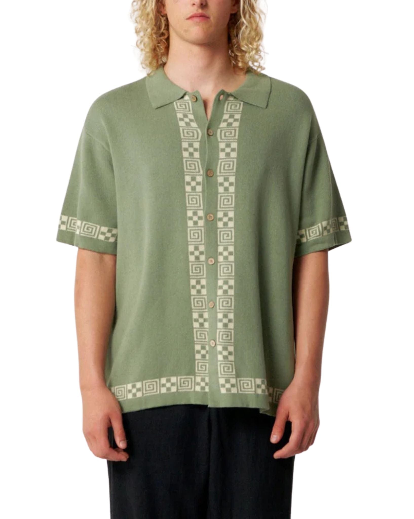 The Critical Slide Society La Concha Ss Knit Shirt