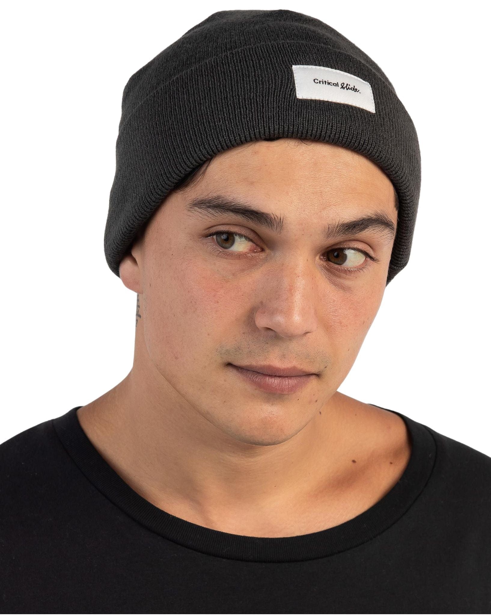 The Critical Slide Society Mens Institute Beanie Vintage Black