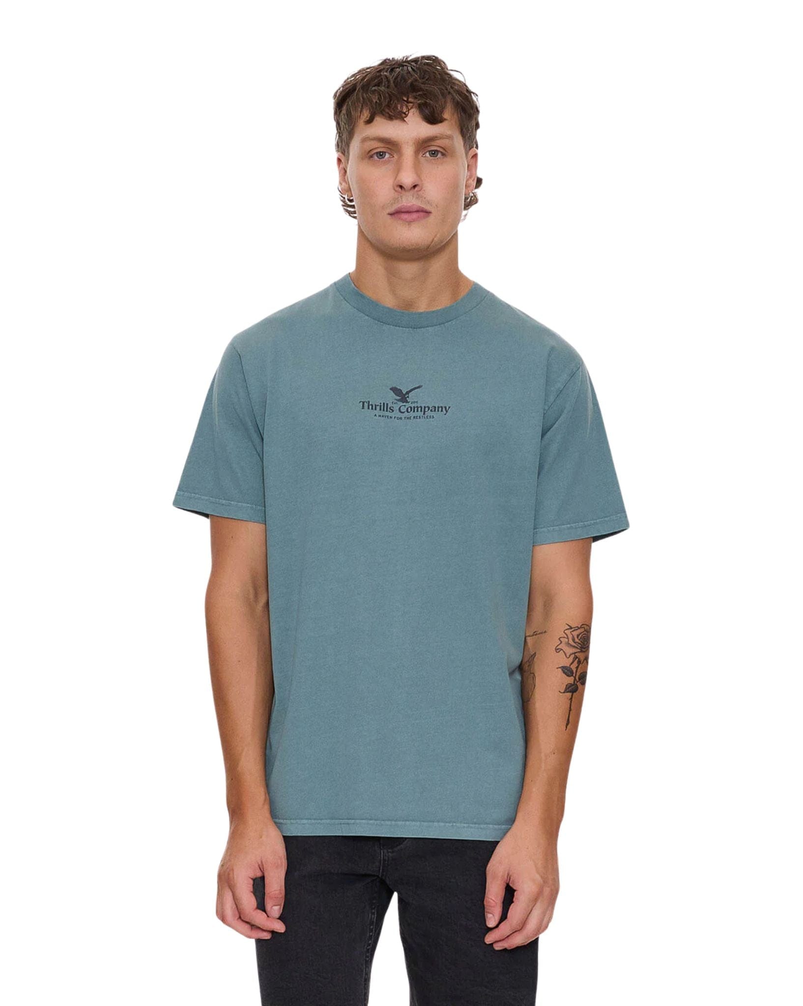 Thrills A Haven For The Restless Merch Fit Tee