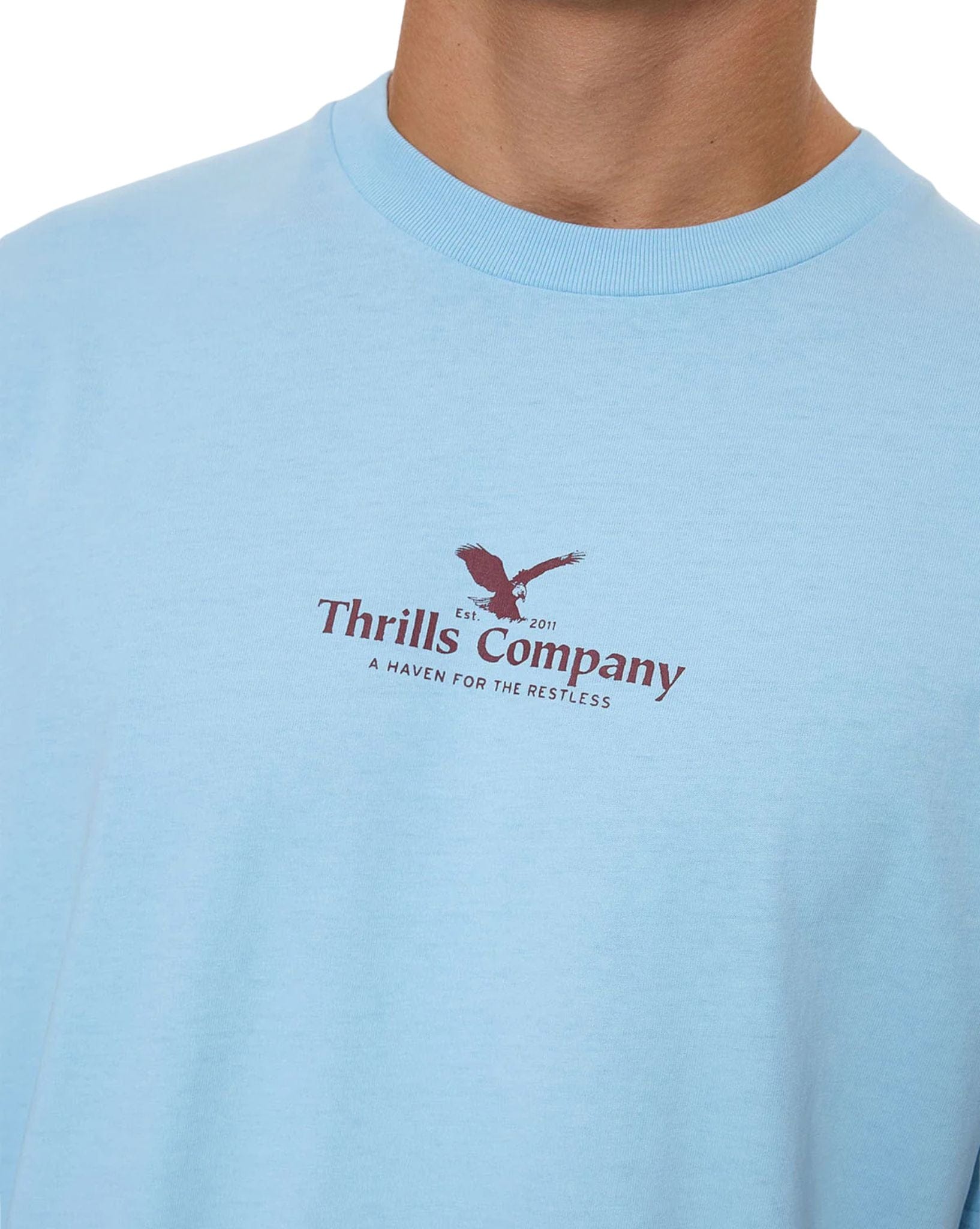 Thrills A Haven For The Restless Merch Fit Tee