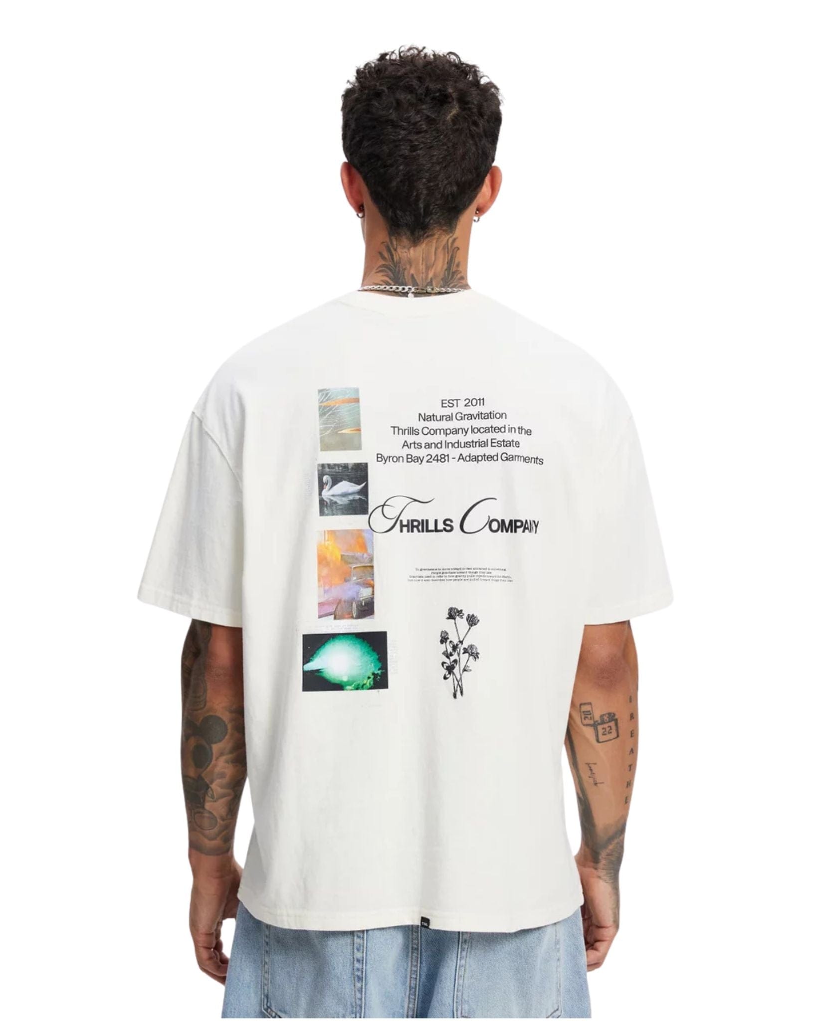 Thrills Adaptation To Gravitation Box Fit Oversize Tee
