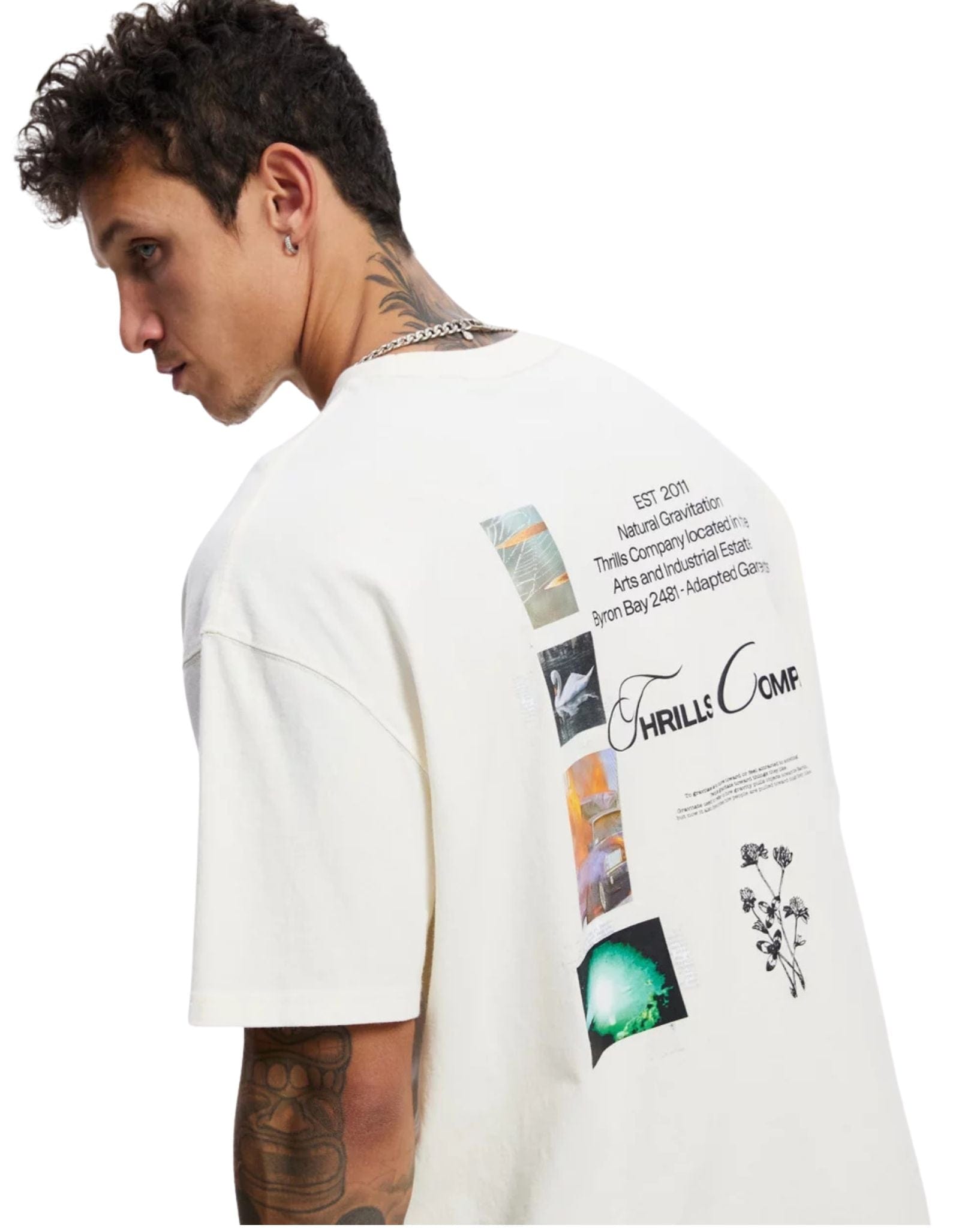 Thrills Adaptation To Gravitation Box Fit Oversize Tee