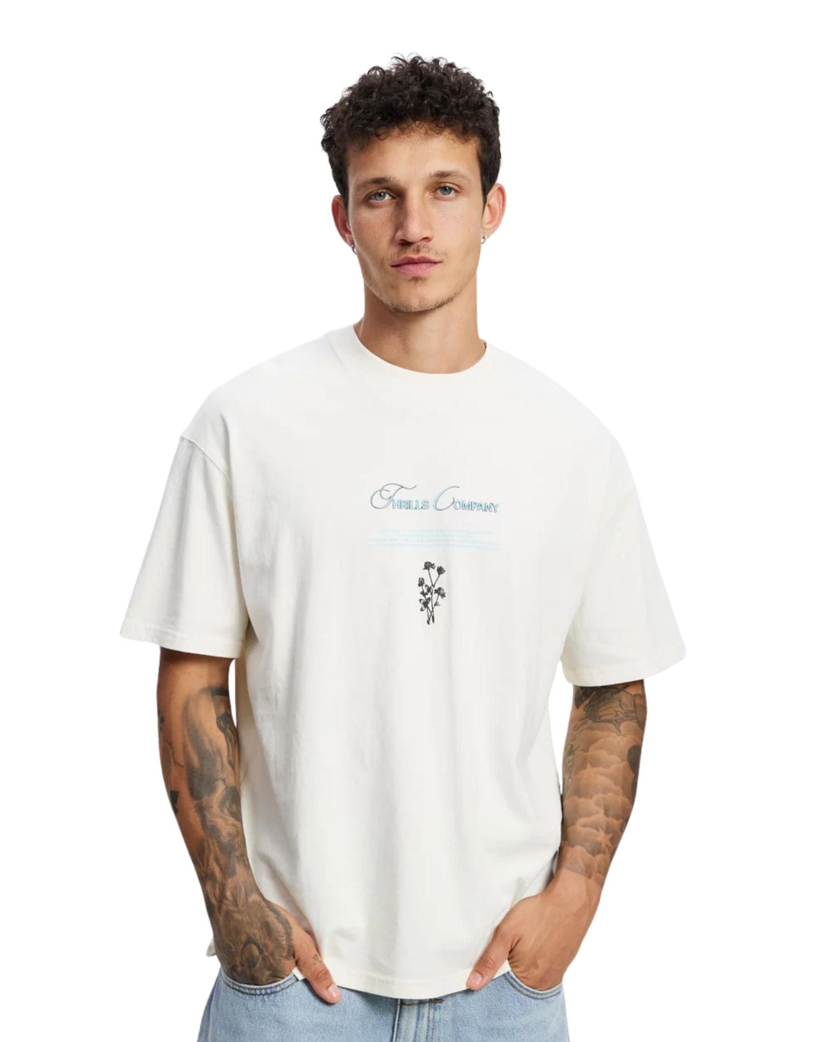 Thrills Adaptation To Gravitation Box Fit Oversize Tee
