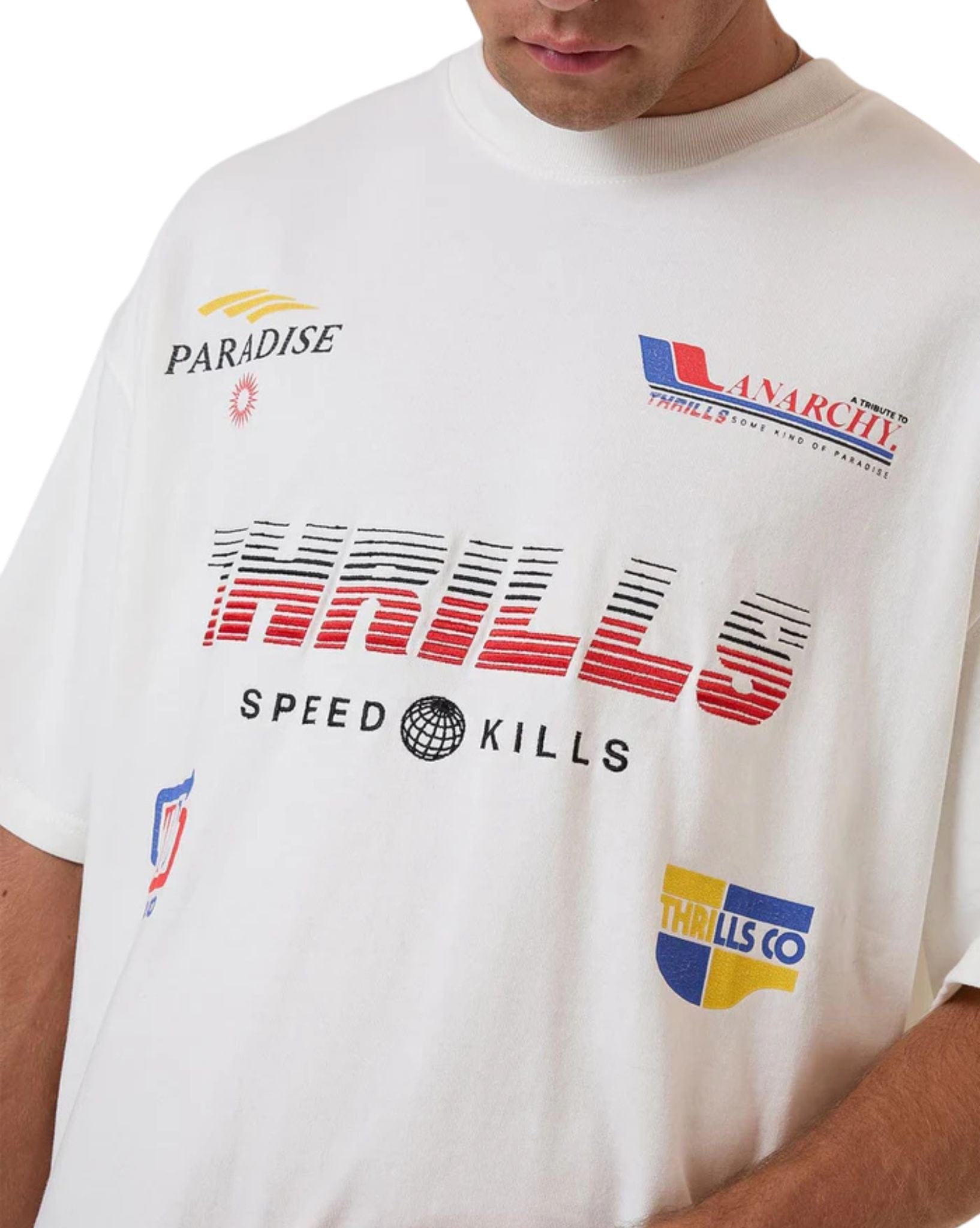 Thrills Anarchy In Paradise Box Fit Oversize Tee
