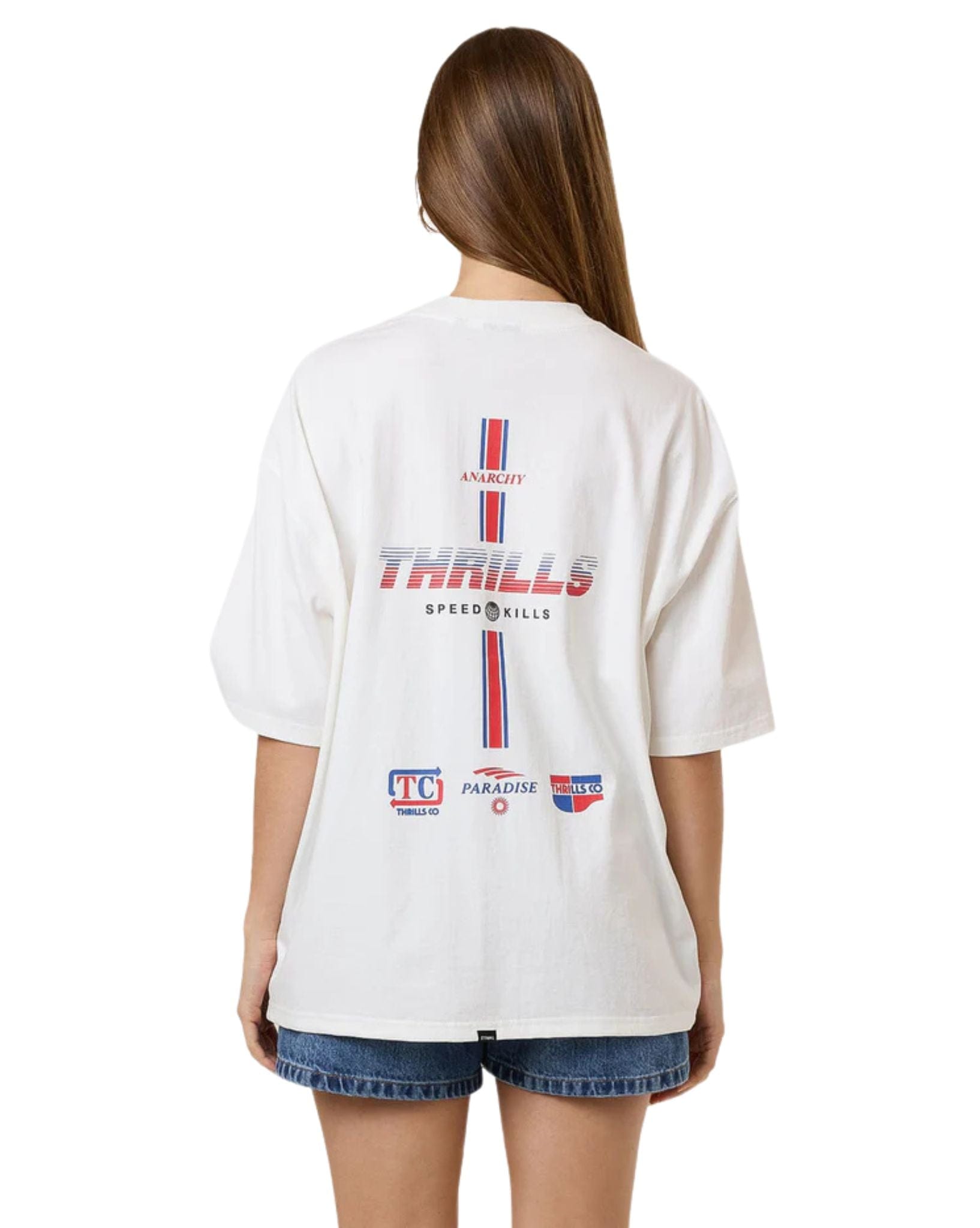 Thrills Anarchy In Paradise Oversized Tee
