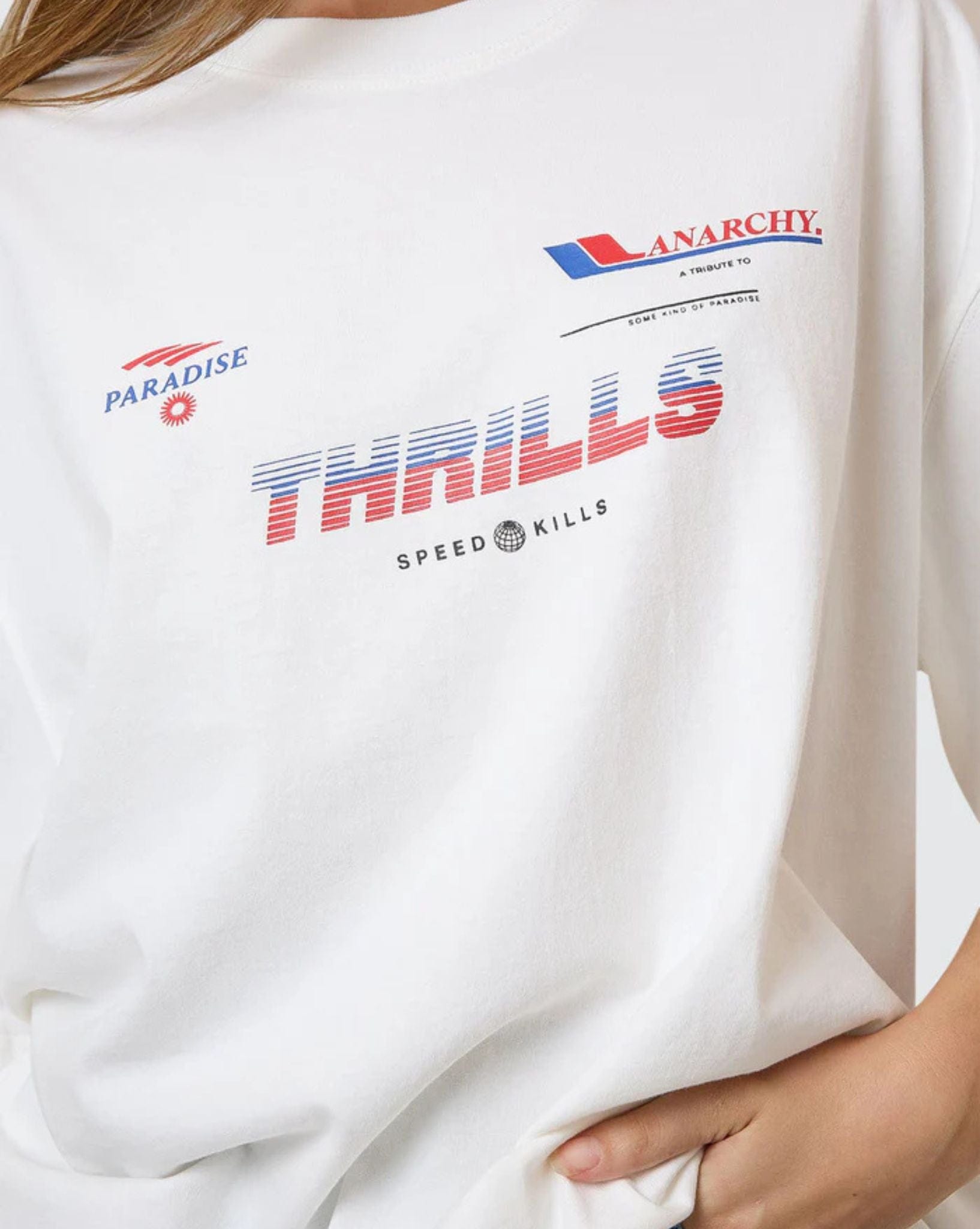 Thrills Anarchy In Paradise Oversized Tee