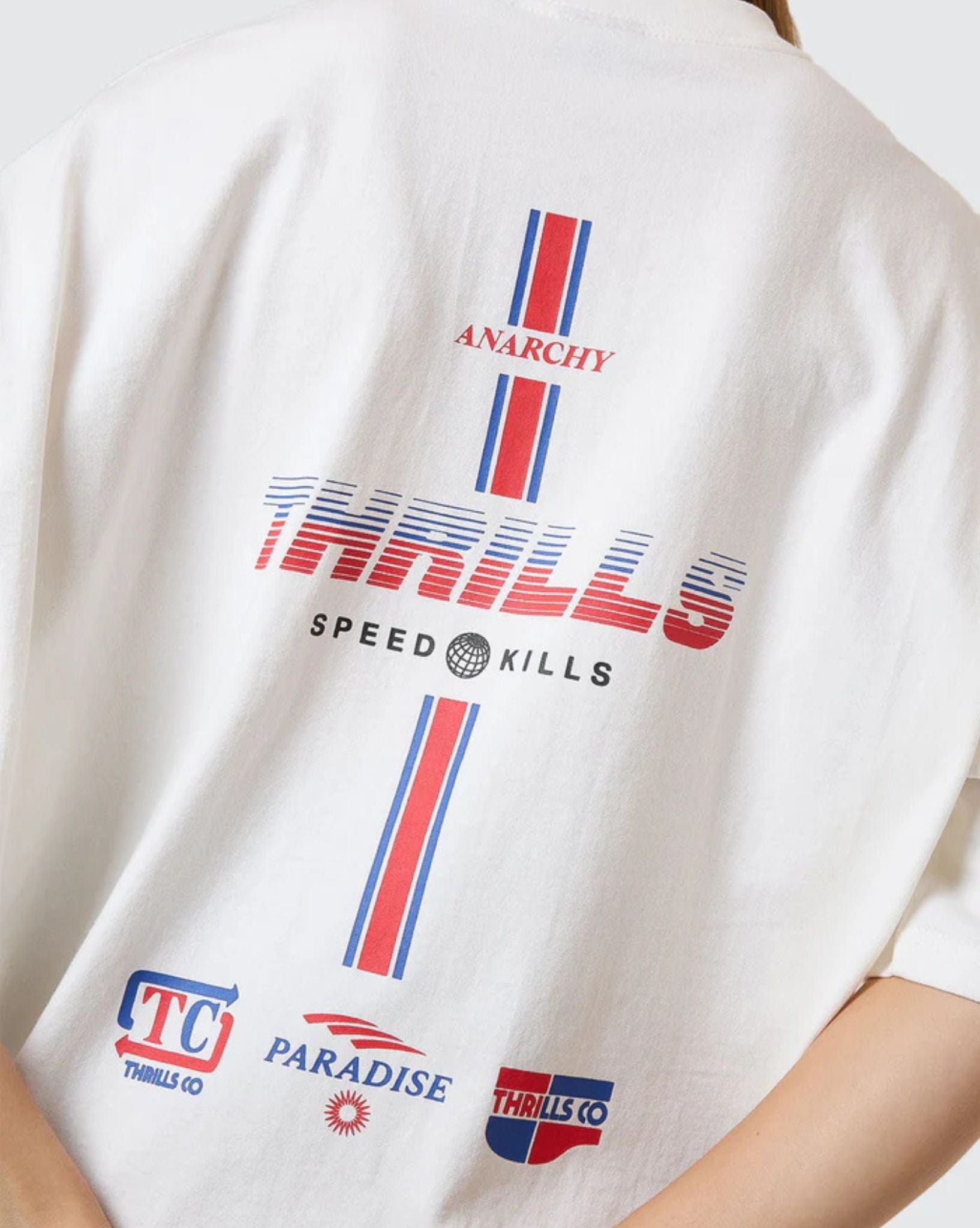 Thrills Anarchy In Paradise Oversized Tee