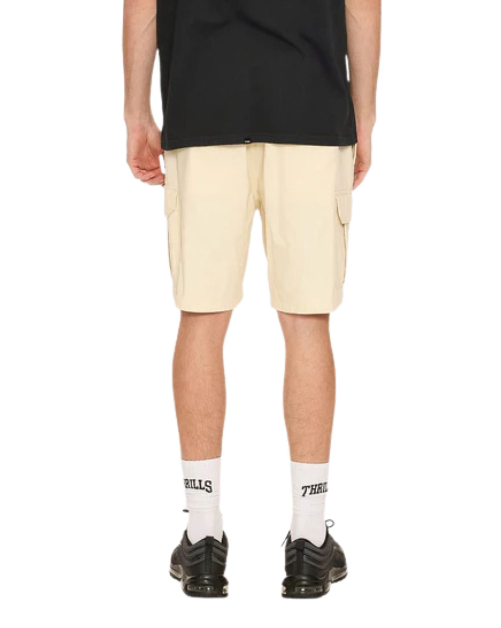 Thrills Bueno Elastic Cargo Short - Unbleached