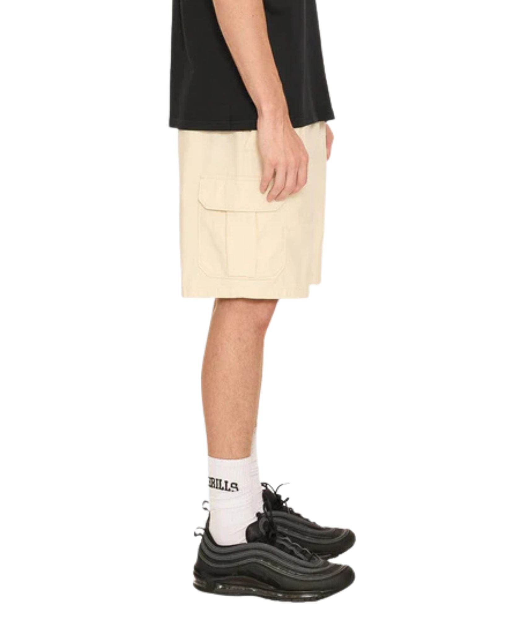 Thrills Bueno Elastic Cargo Short - Unbleached