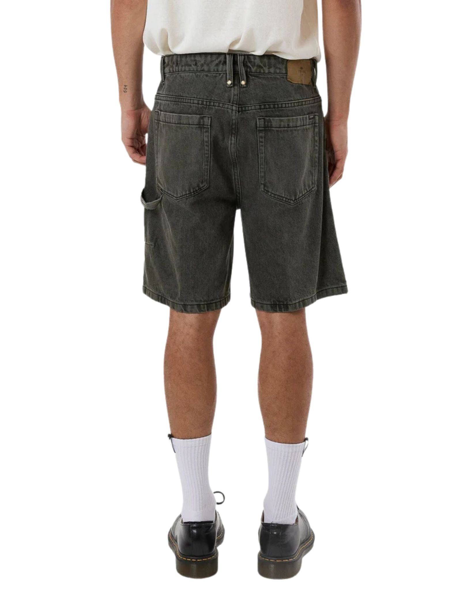 Thrills Cheap Thrills Big Slacker Denim Short- Tarmac