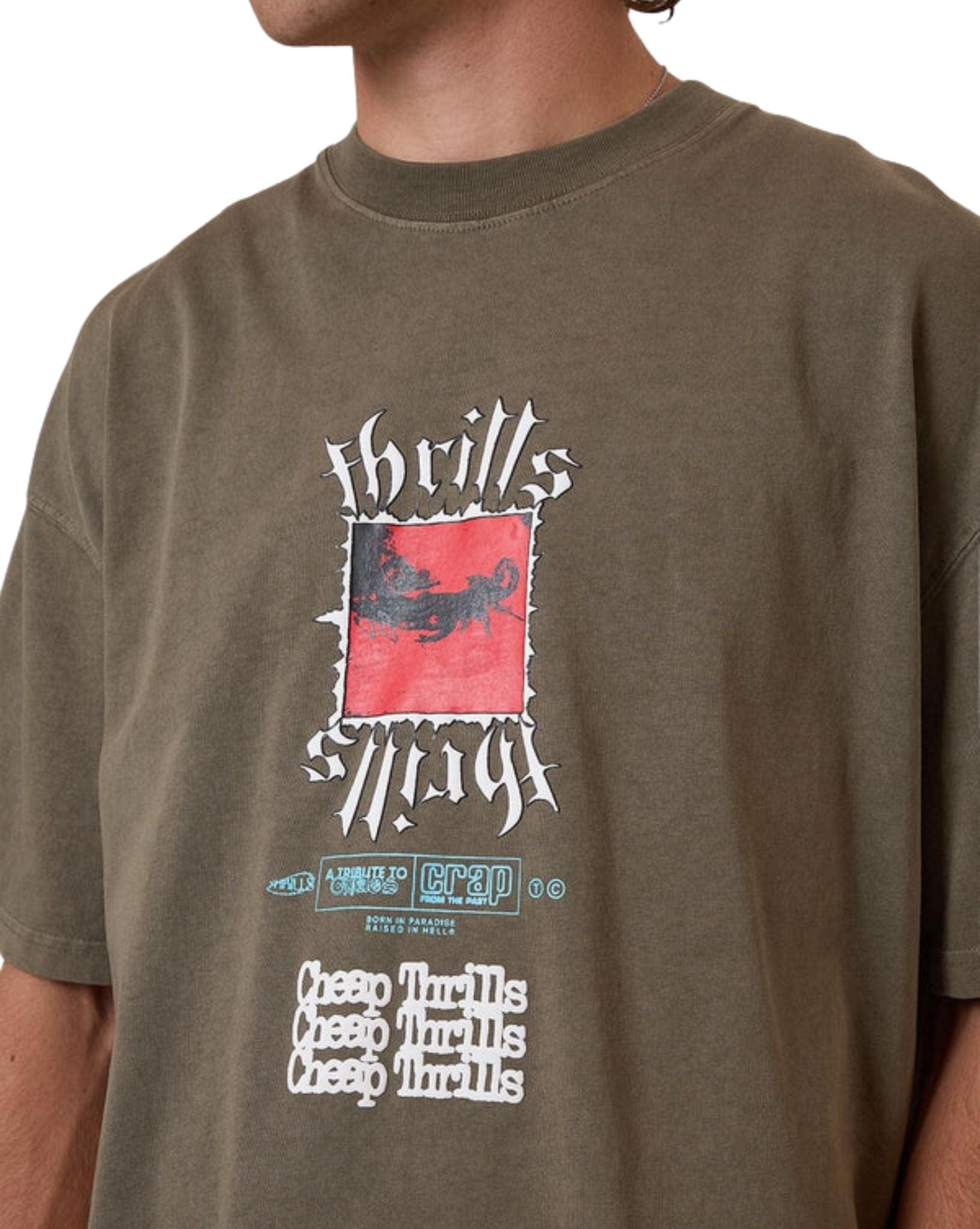 Thrills Cheap Thrills Box Fit Oversize Tee