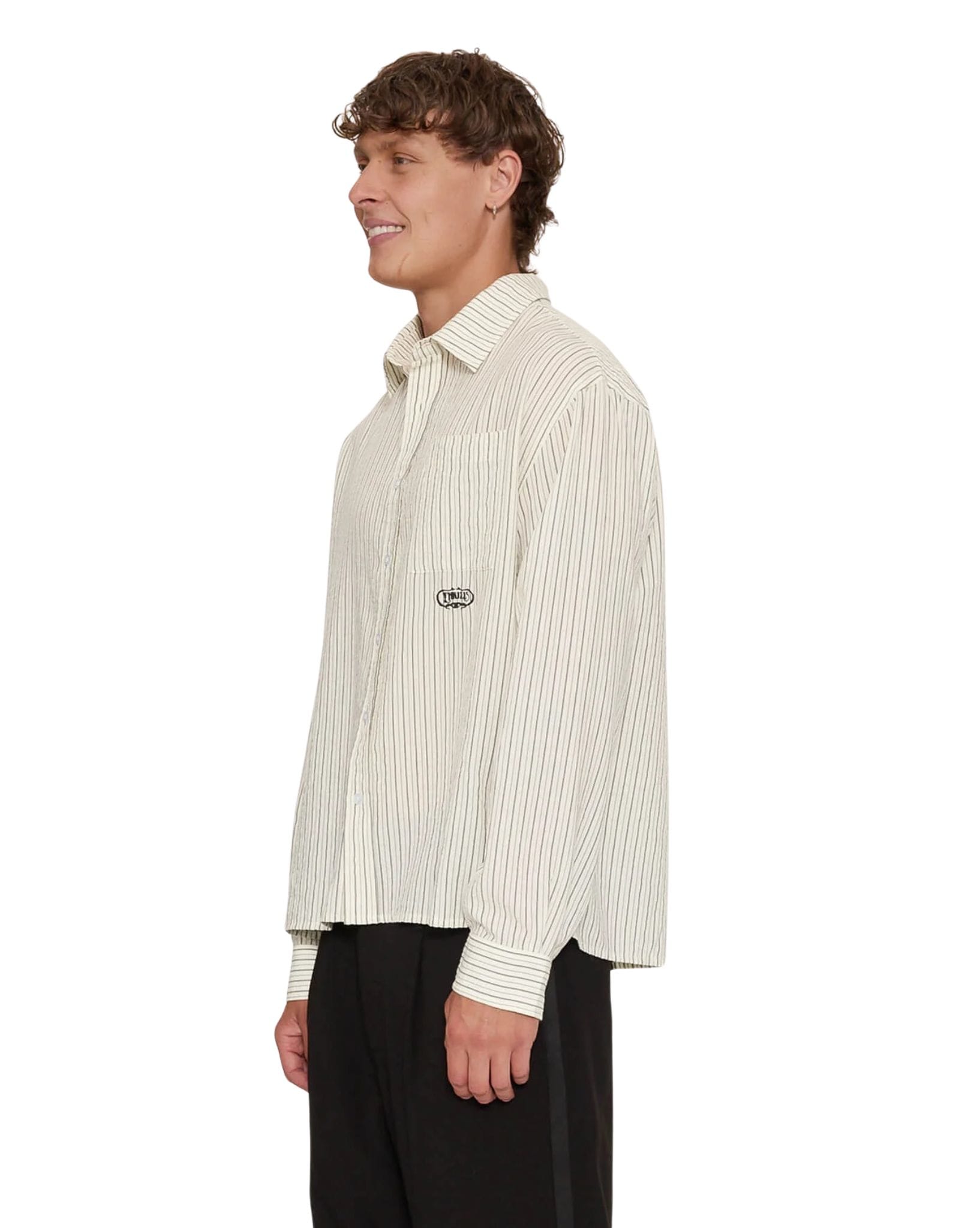 Thrills Double Time Cropped Long Sleeve Shirt