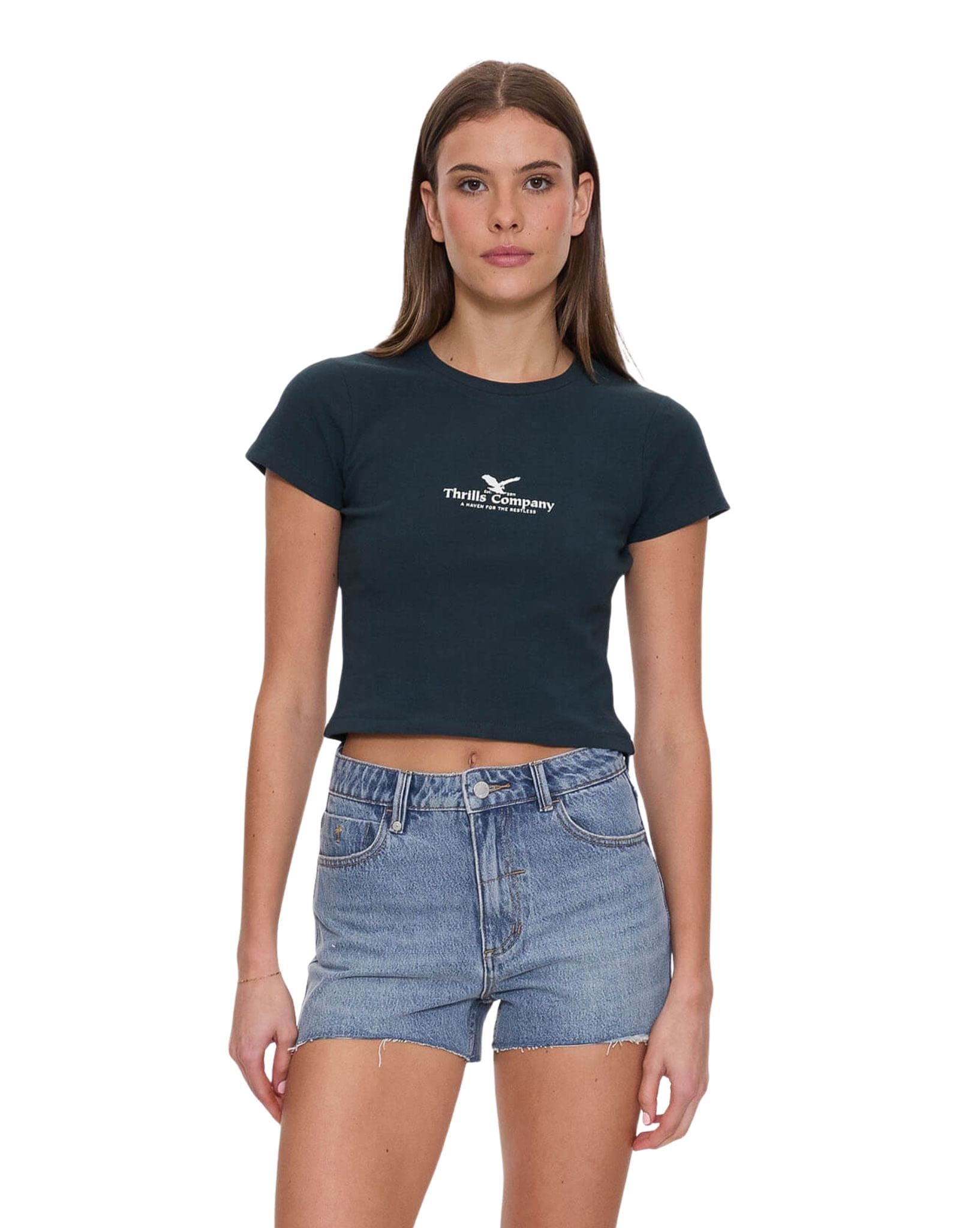 Thrills Haven for the Reckless Mini Tee