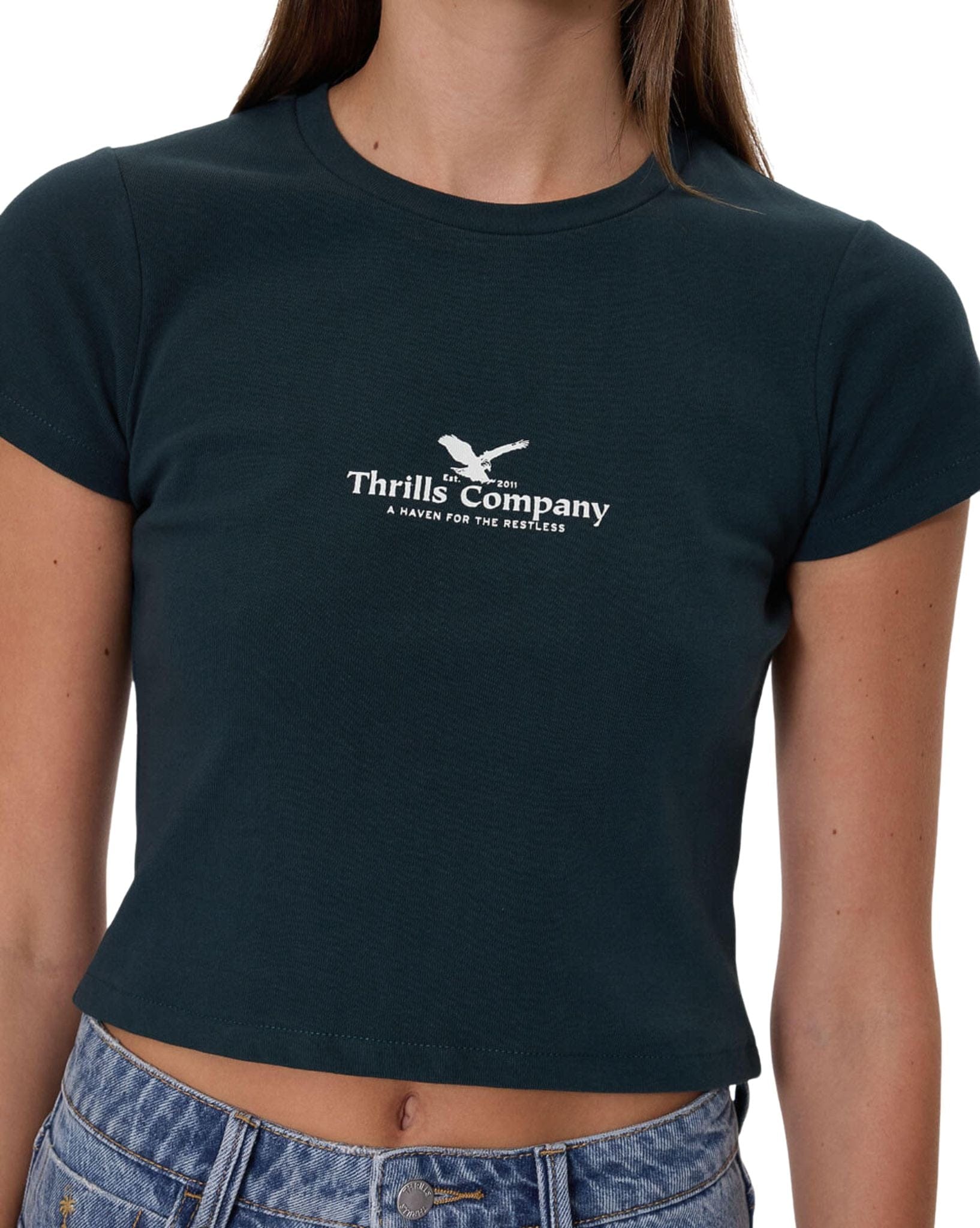 Thrills Haven for the Reckless Mini Tee