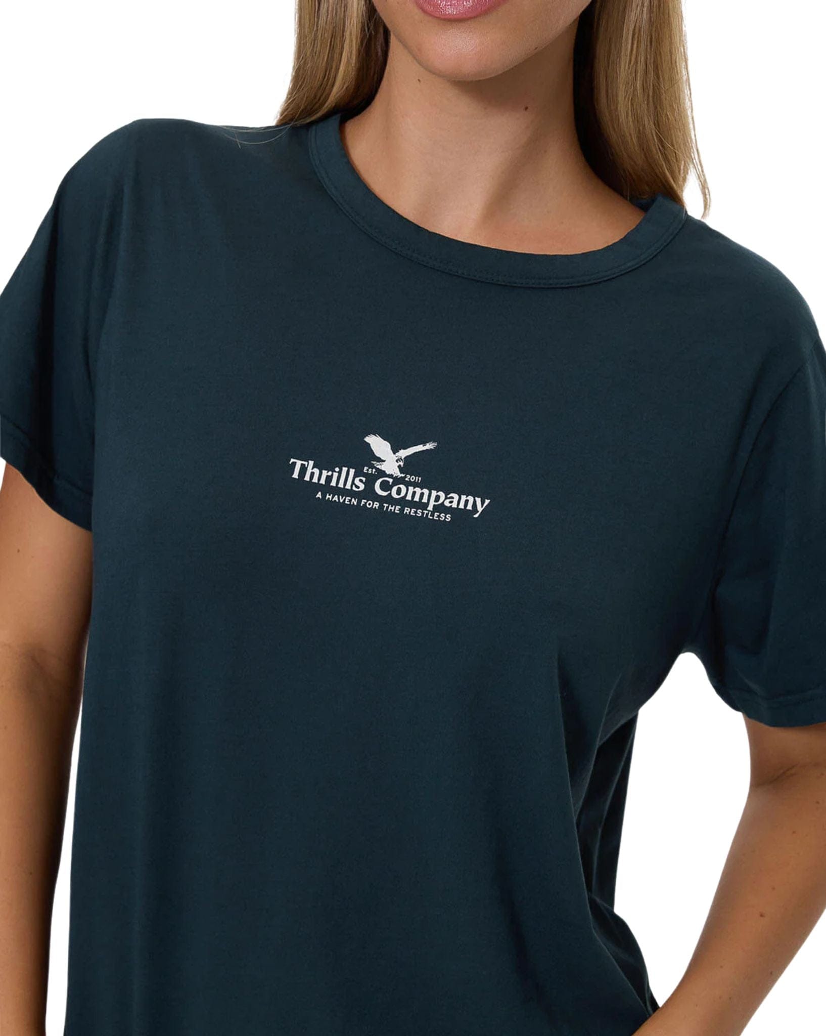 Thrills Haven For The Reckless Relaxed Tee