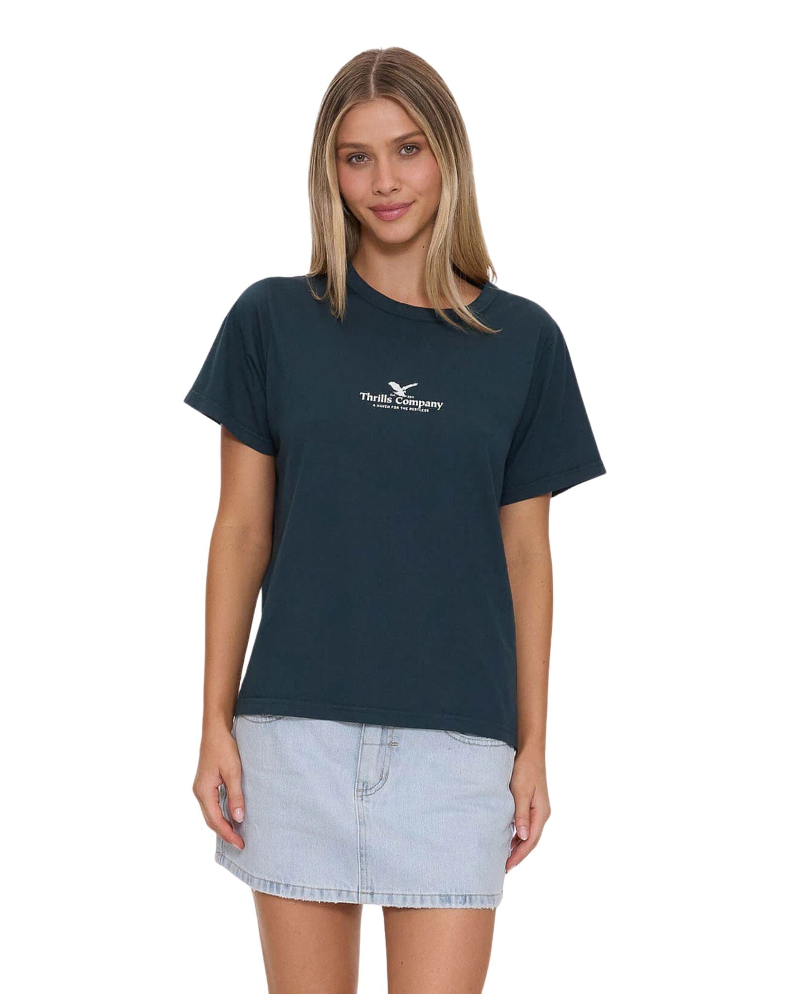 Thrills Haven For The Reckless Relaxed Tee