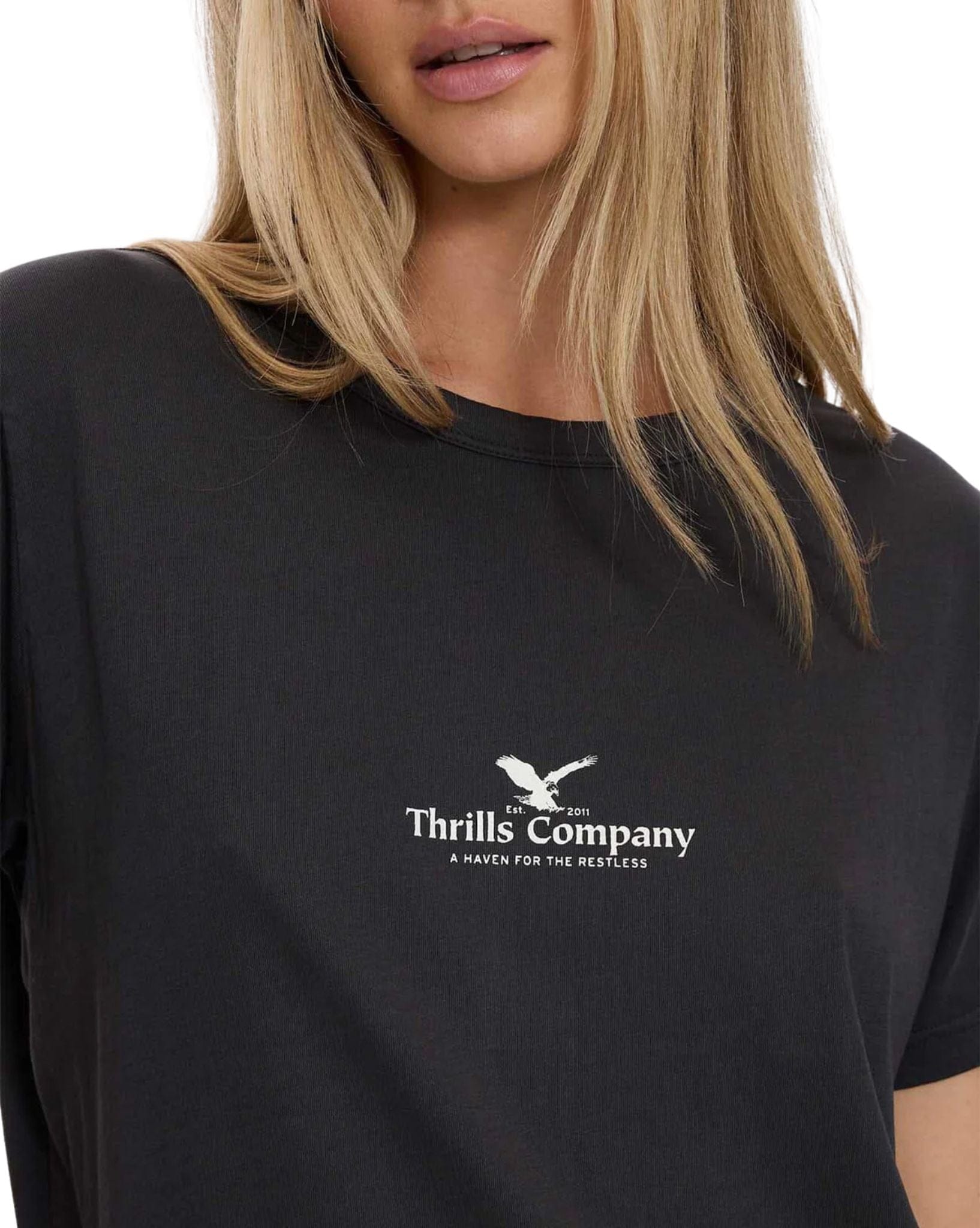 Thrills Haven For The Reckless Relaxed Tee