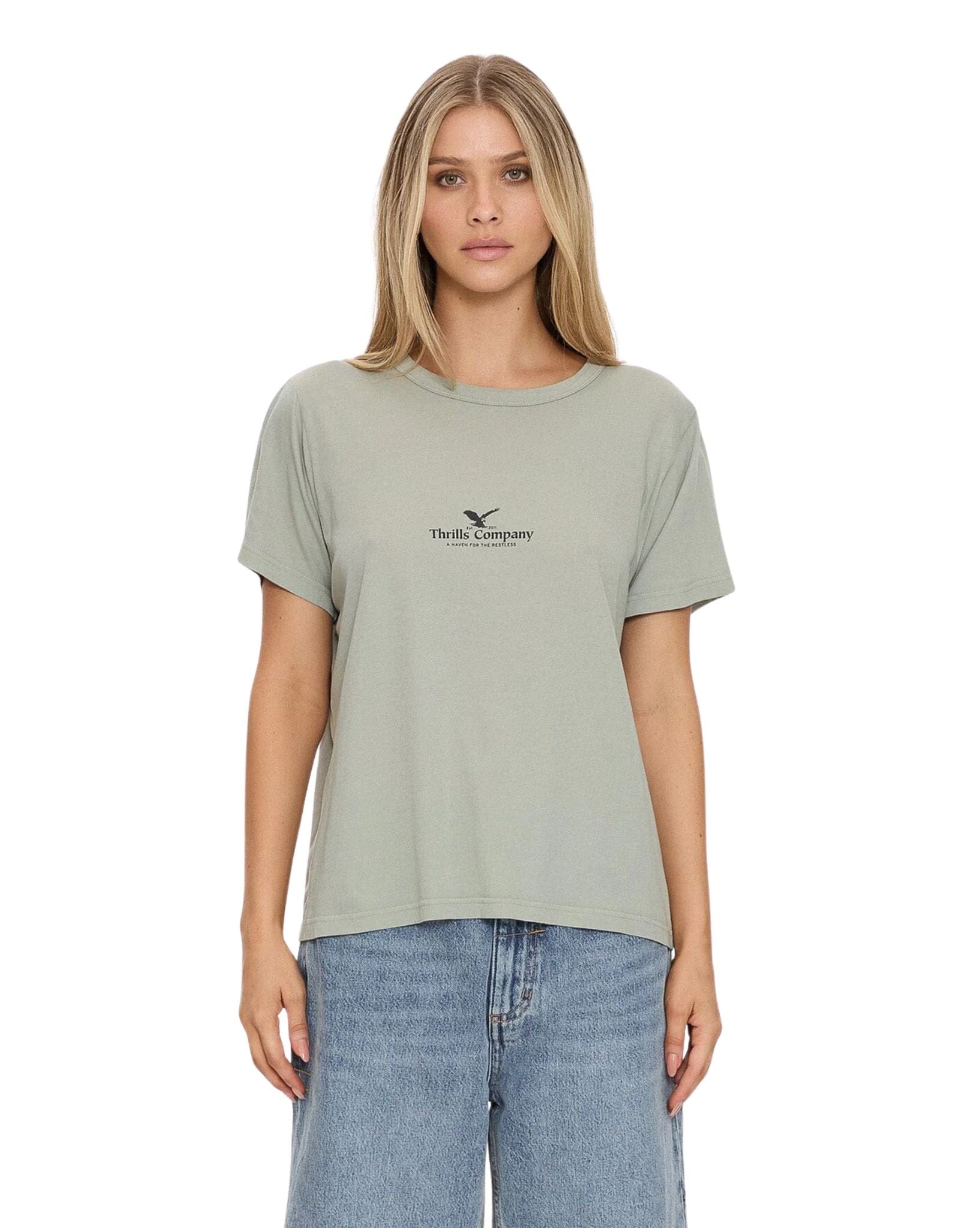 Thrills Haven For The Reckless Relaxed Tee