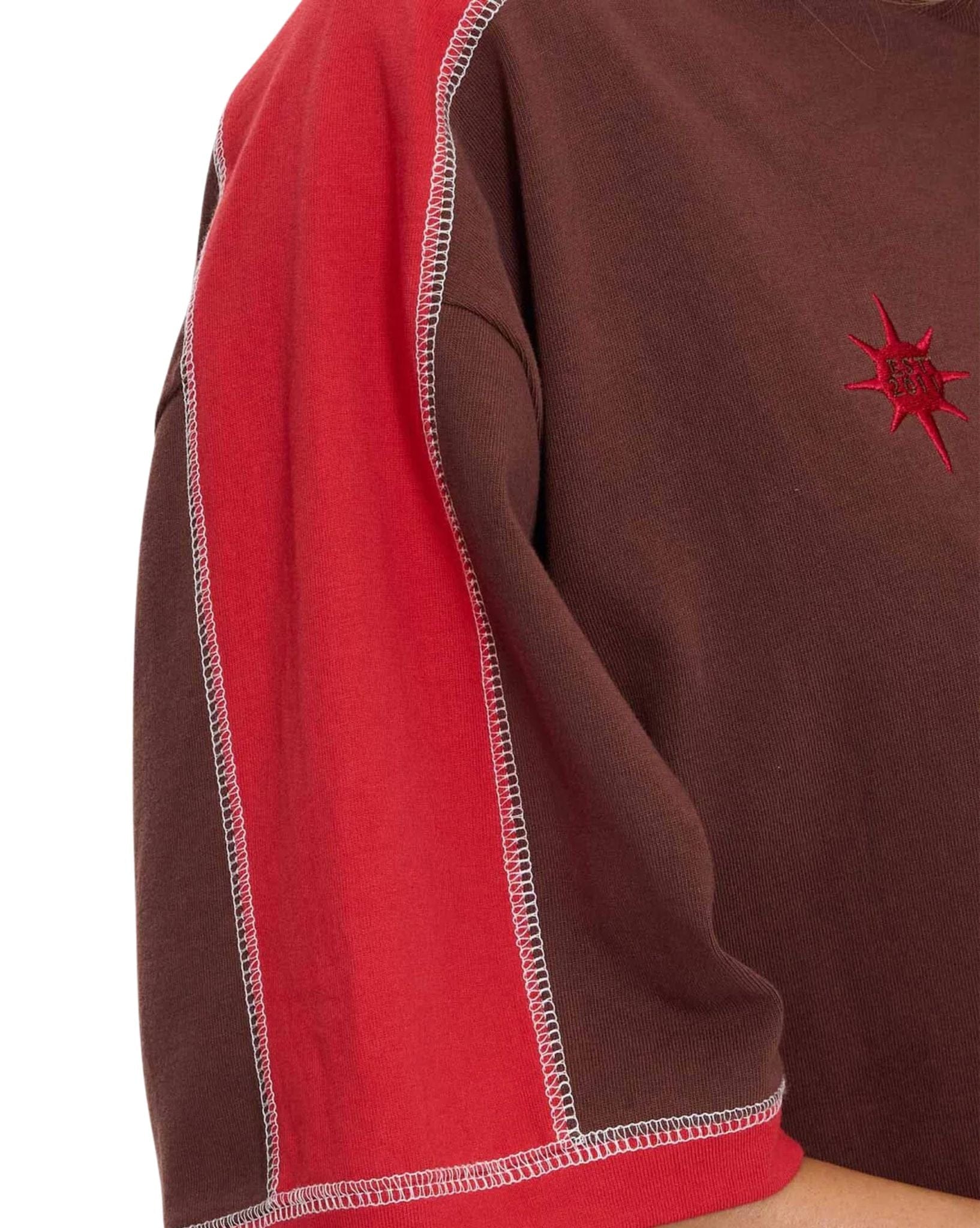 Thrills Hot Shot Panelled Oversized Tee