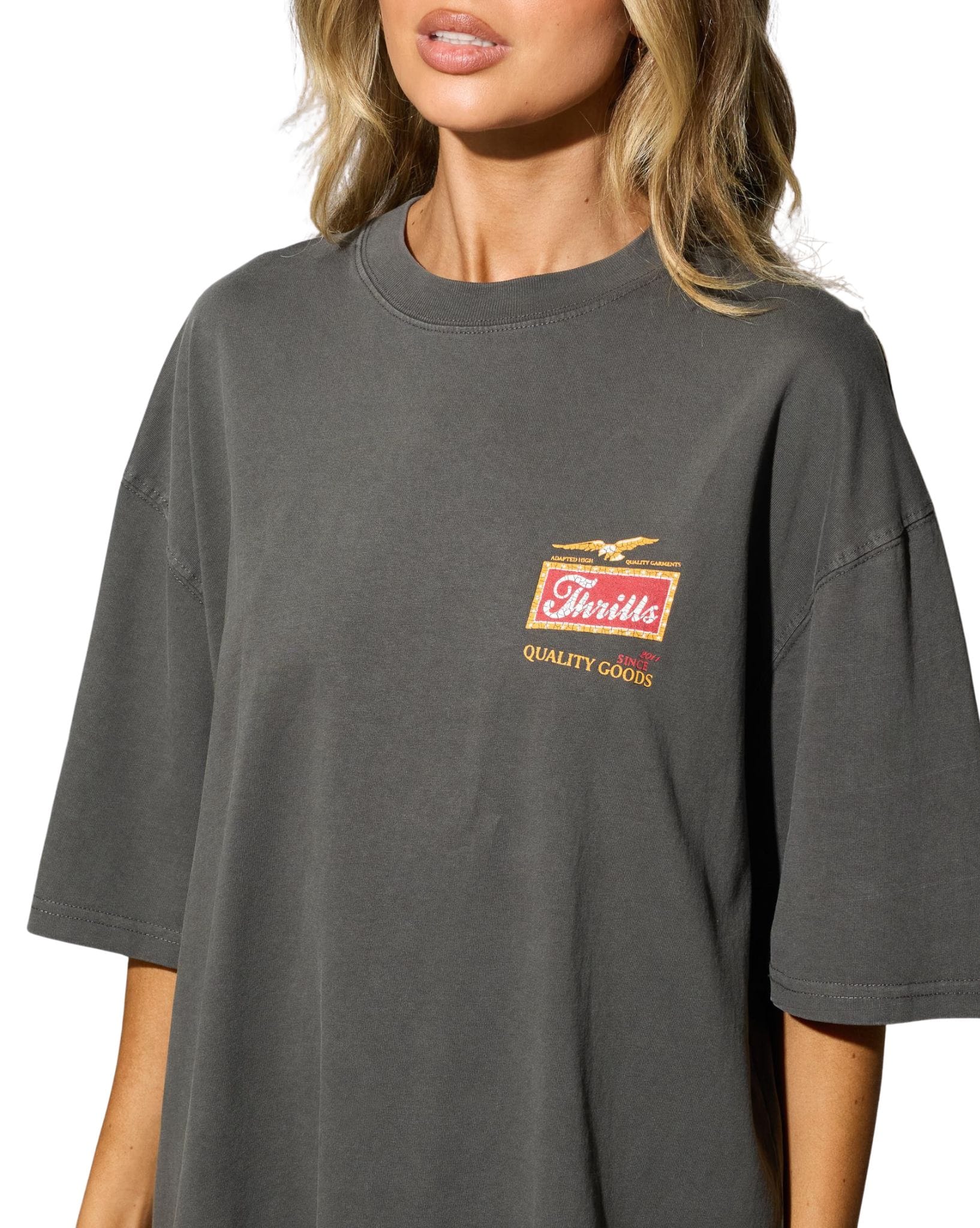 Thrills Make Em Tough Oversized Tee