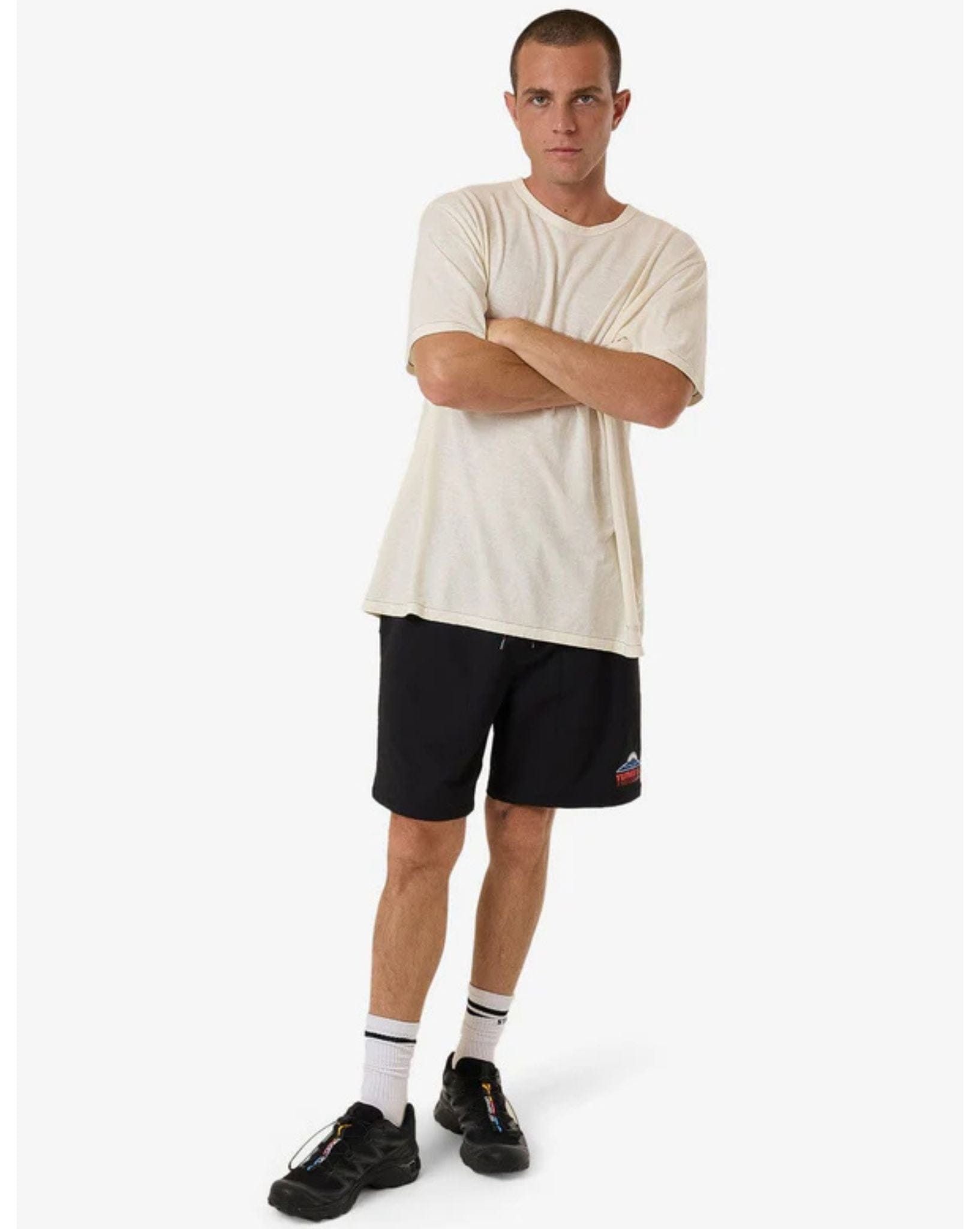 Thrills Mens Beyond The Hills Short - Black