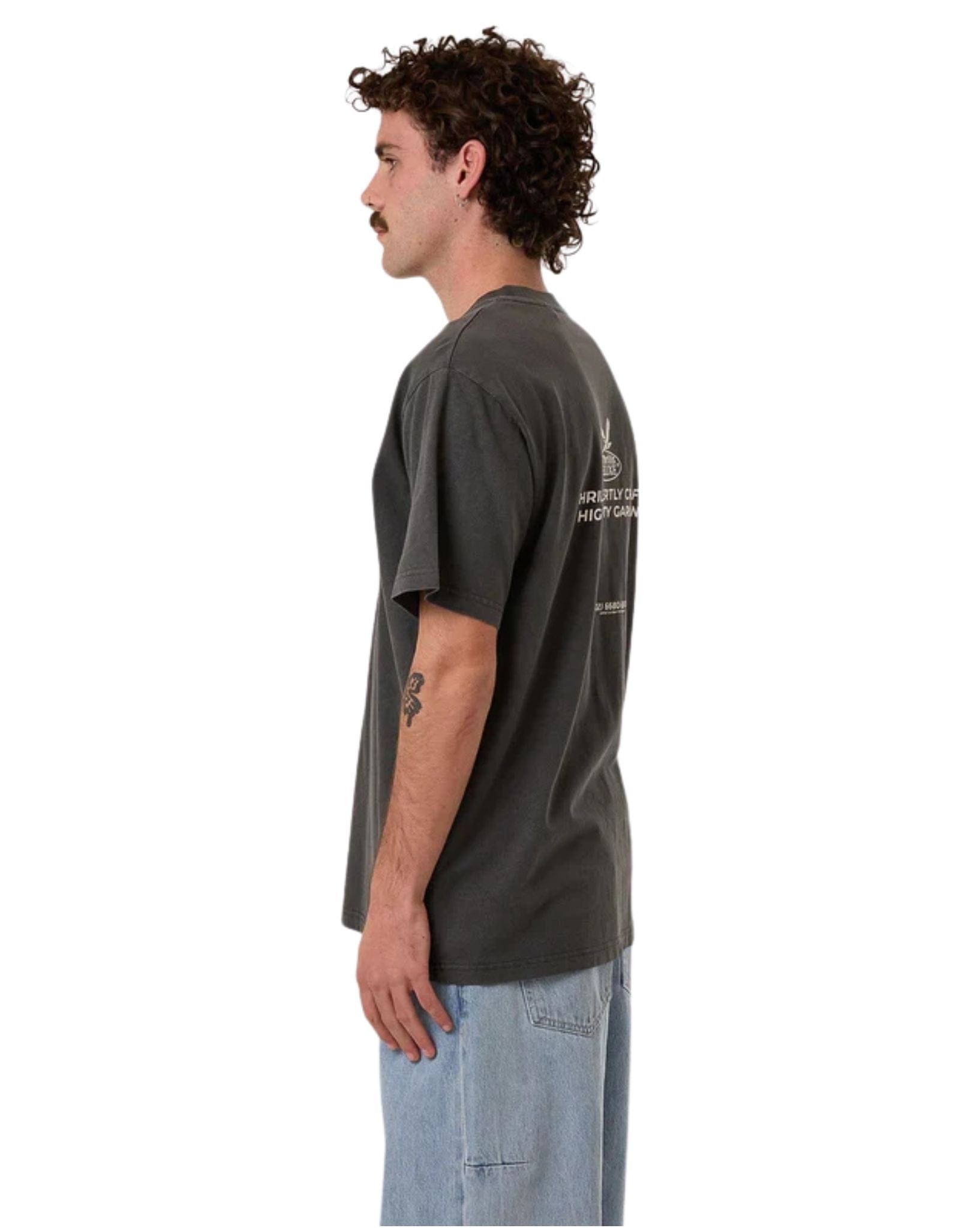 Thrills Mens Deluxe Merch Fit Tee - Merch Black