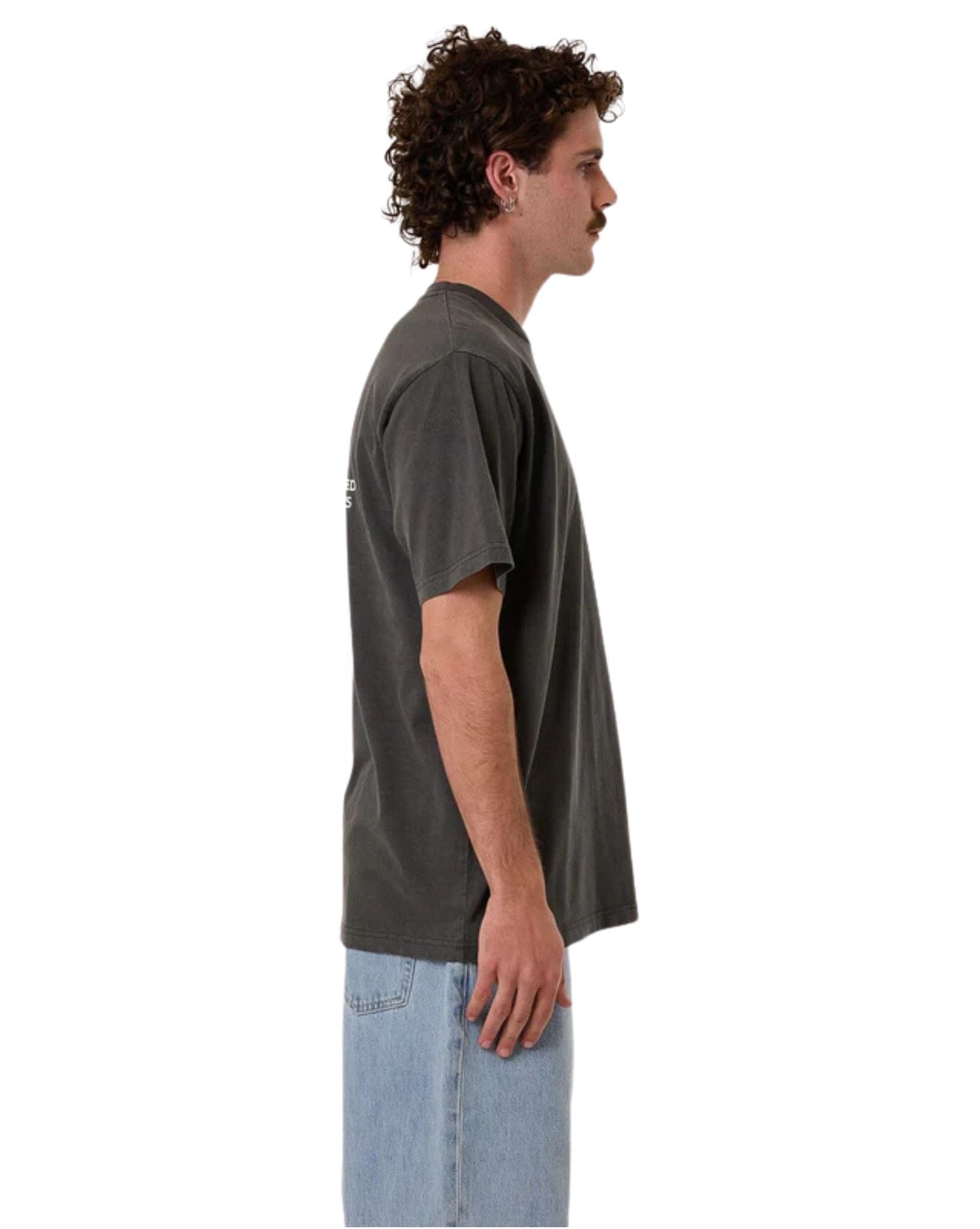 Thrills Mens Deluxe Merch Fit Tee - Merch Black