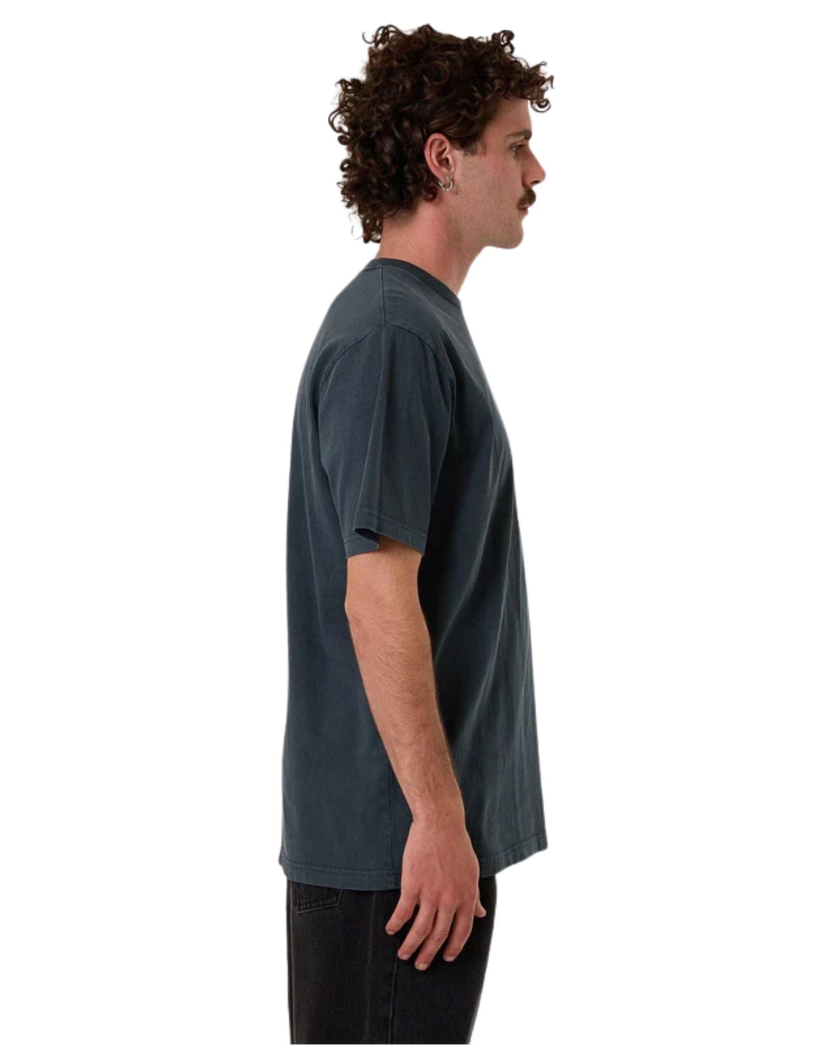 Thrills Mens New Issue Merch Fit Tee - Petrol