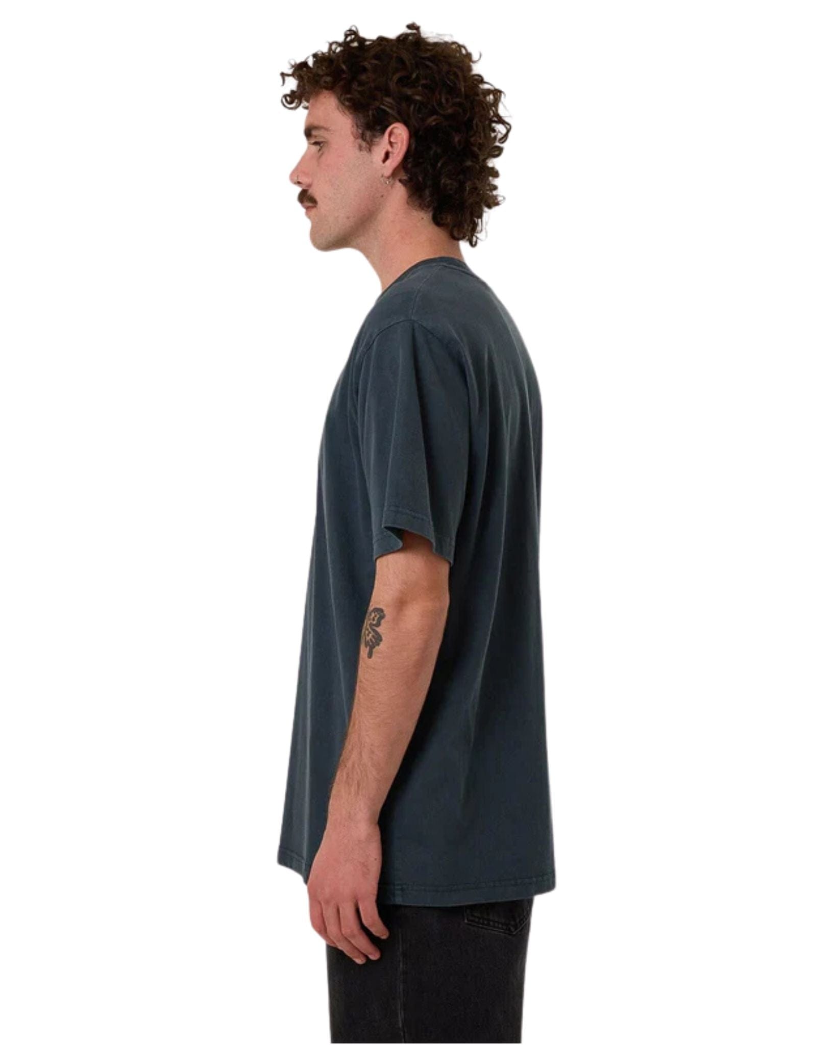 Thrills Mens New Issue Merch Fit Tee - Petrol